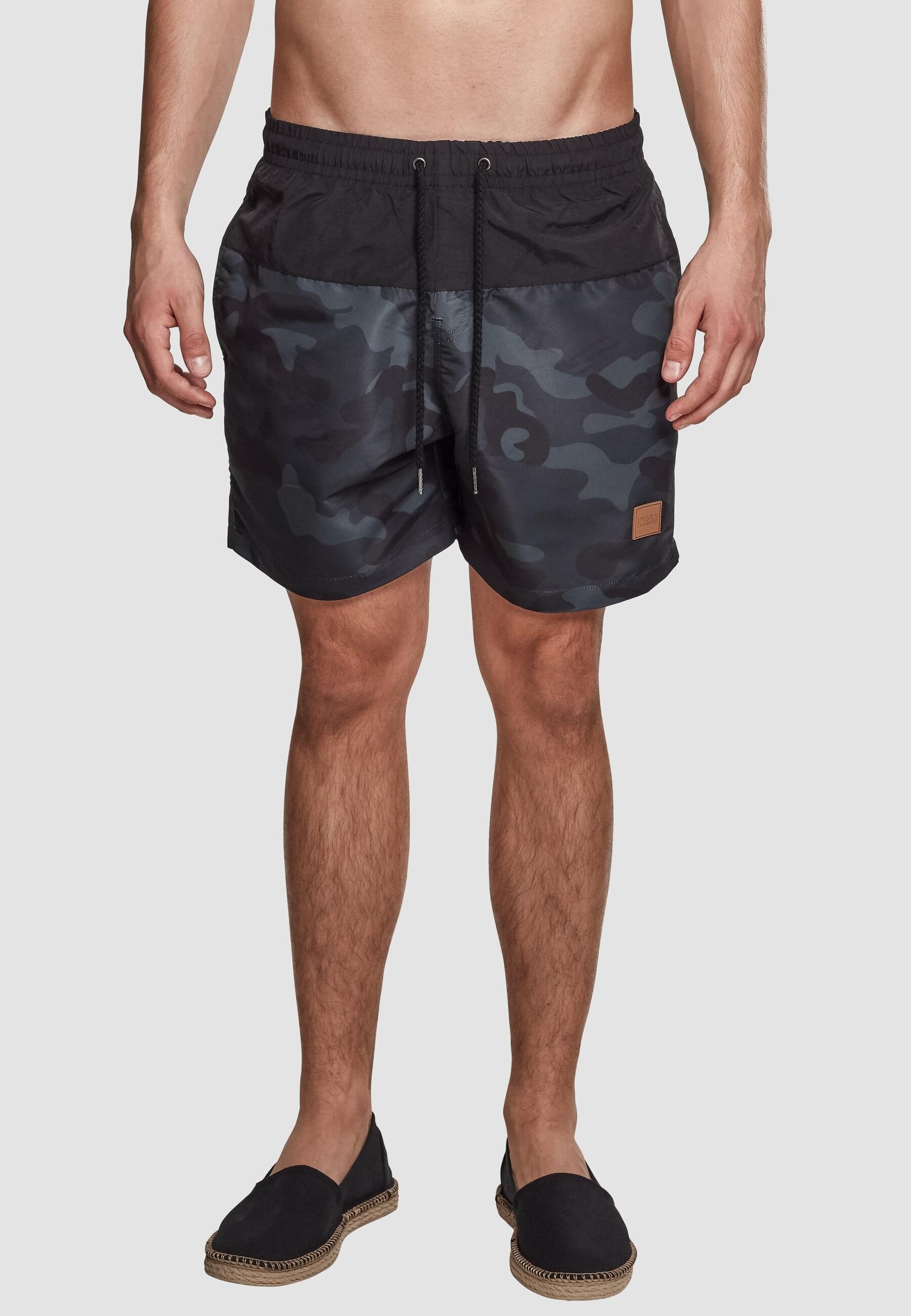 URBAN CLASSICS Badeshorts »Urban Classics Herren Block Swim Shorts«