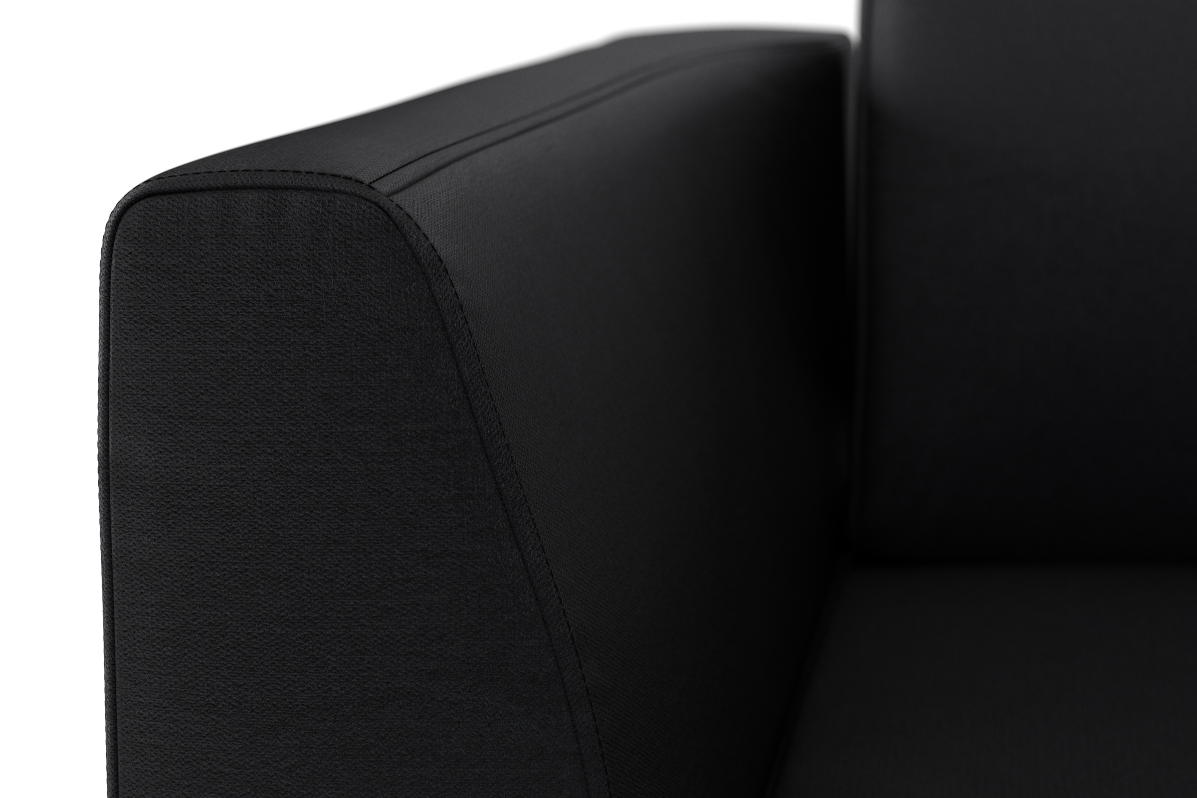 sit&more Ecksofa »Lindholm L-Form«, mit Sitztiefenverstellung und Federkern