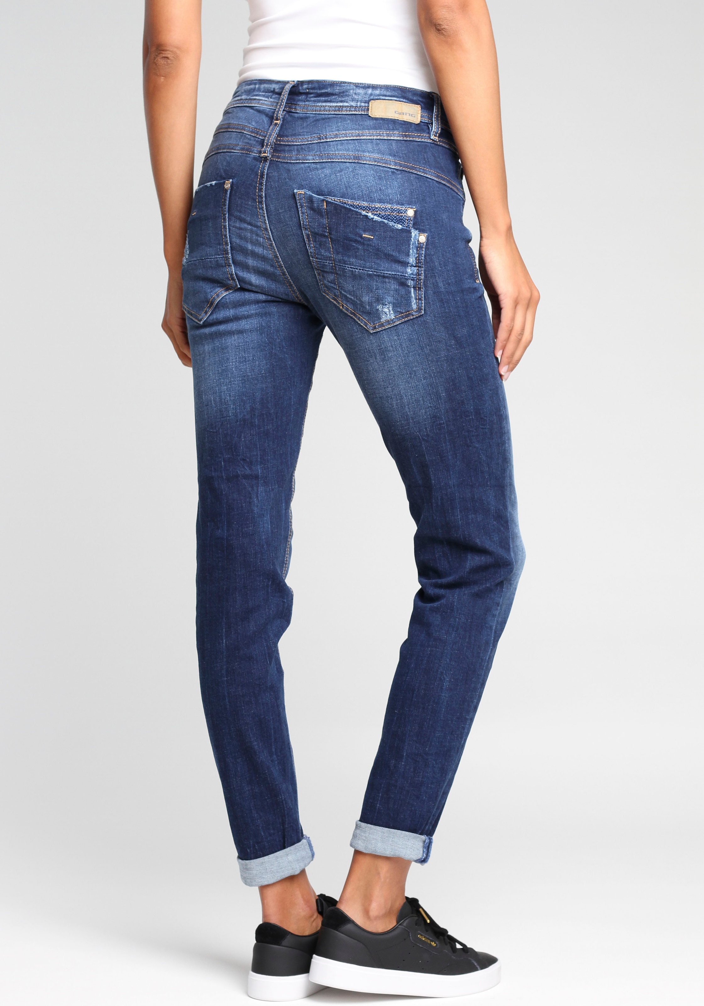 für bestellen 5-Pocket-Jeans doppelter BAUR rechter mit Gesäßtasche »94Amelie«, | GANG