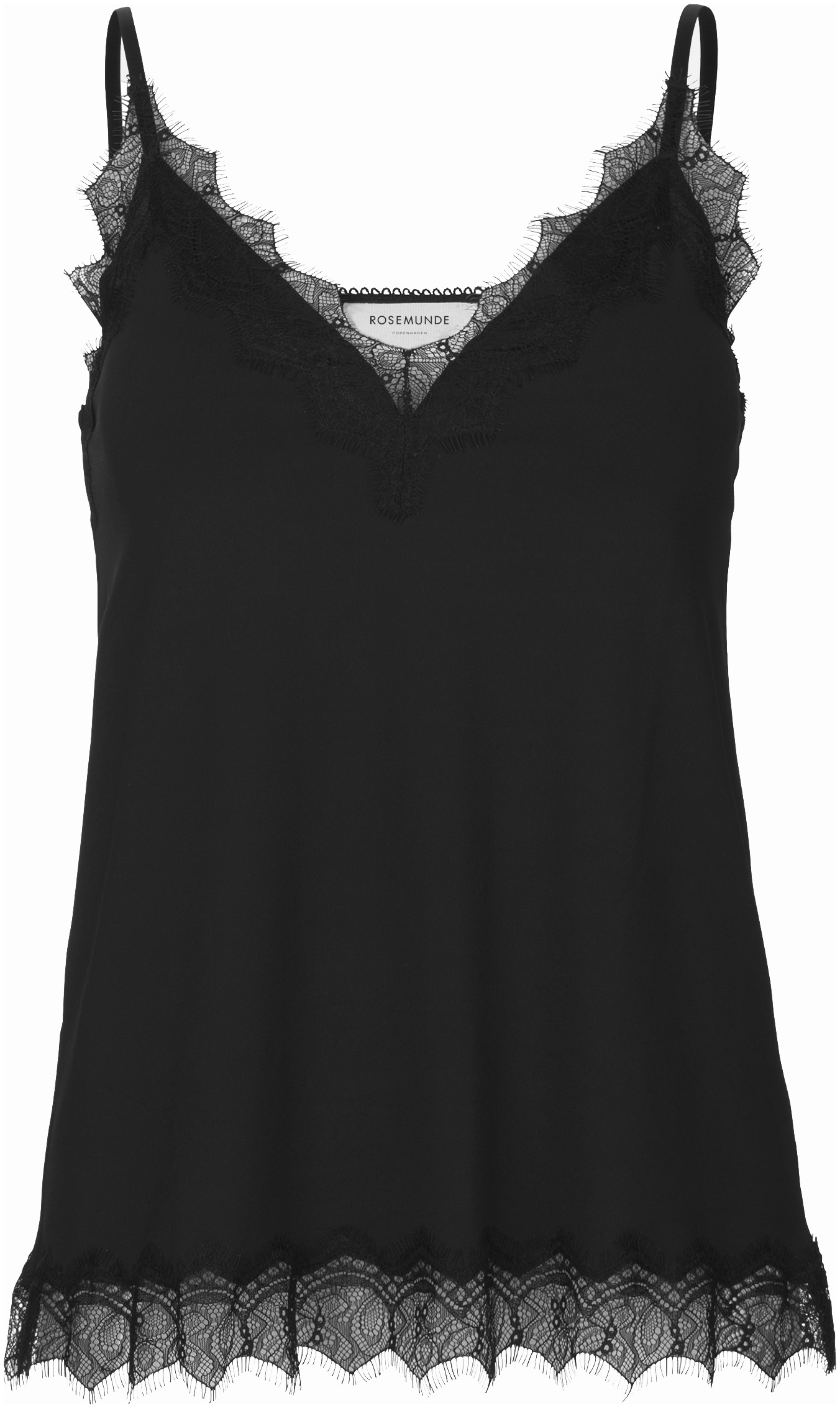rosemunde Unterhemd "Billie Strap Top" Vintage-Spitzenbesatz an Ausschnitt günstig online kaufen