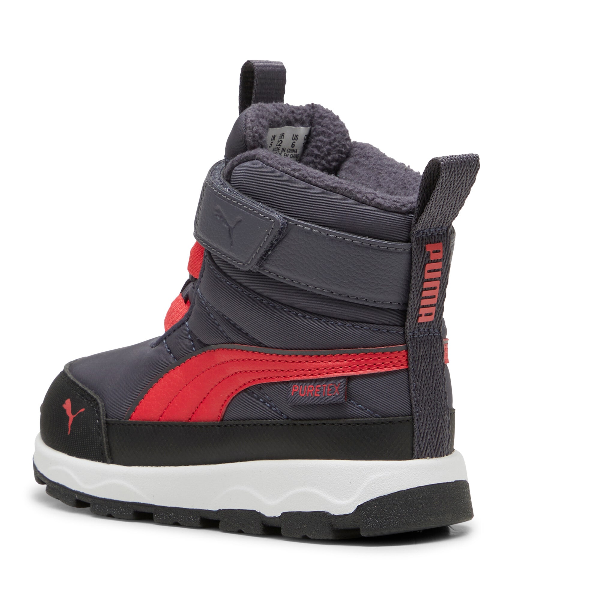 PUMA Winterboots »EVOLVE BOOT PURETEX AC+INF«, Snowboots, Winterstiefel, Winterschuhe, für Kinder, wasserdicht
