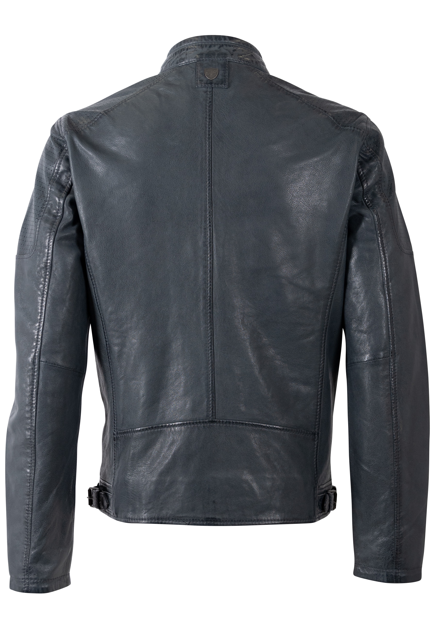 Mauritius Lederjacke »MMBroum« mit Bikerkragen