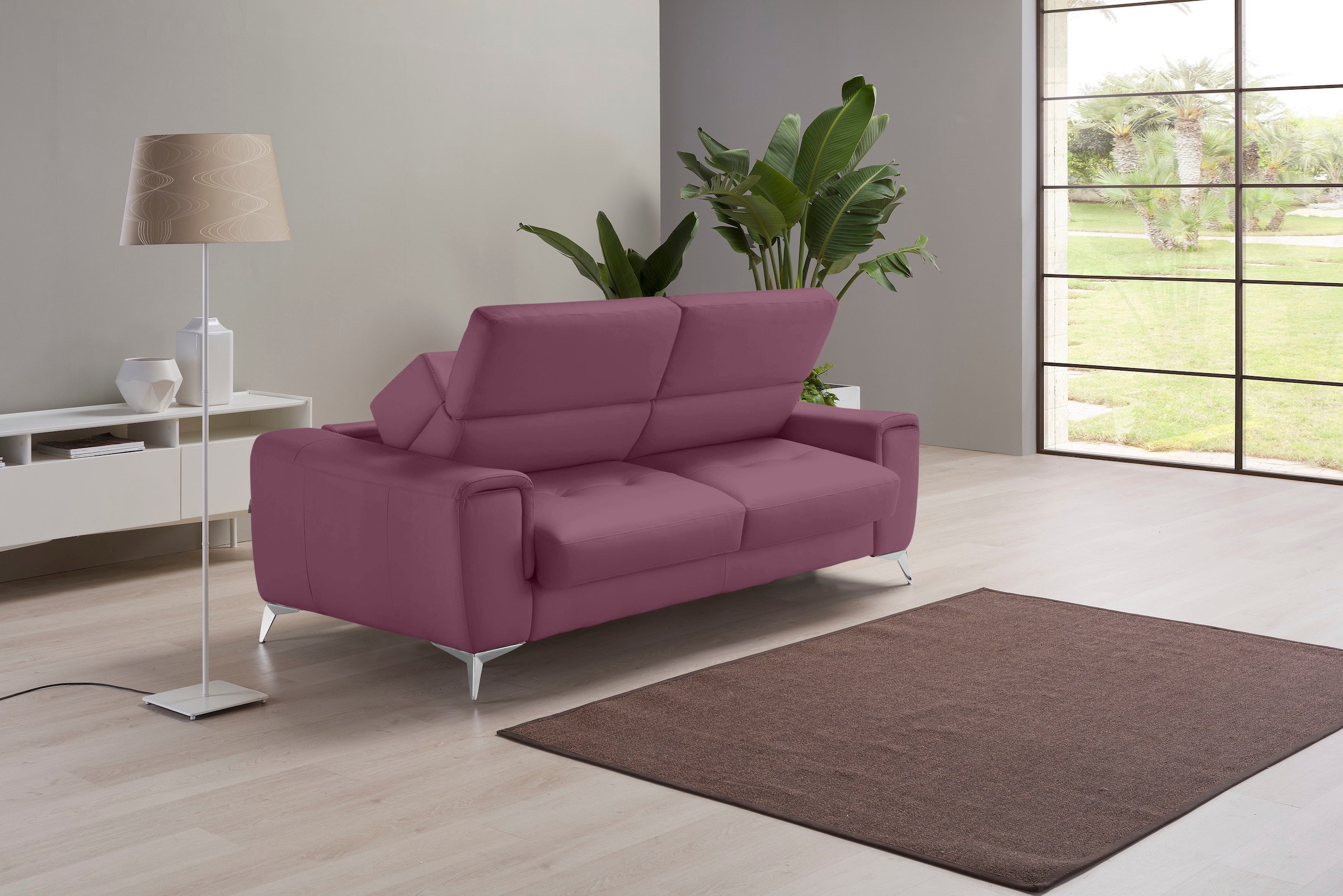 Egoitaliano Schlafsofa "Francine, Designsofa, Loungesofa mit Dauerschlaffun günstig online kaufen