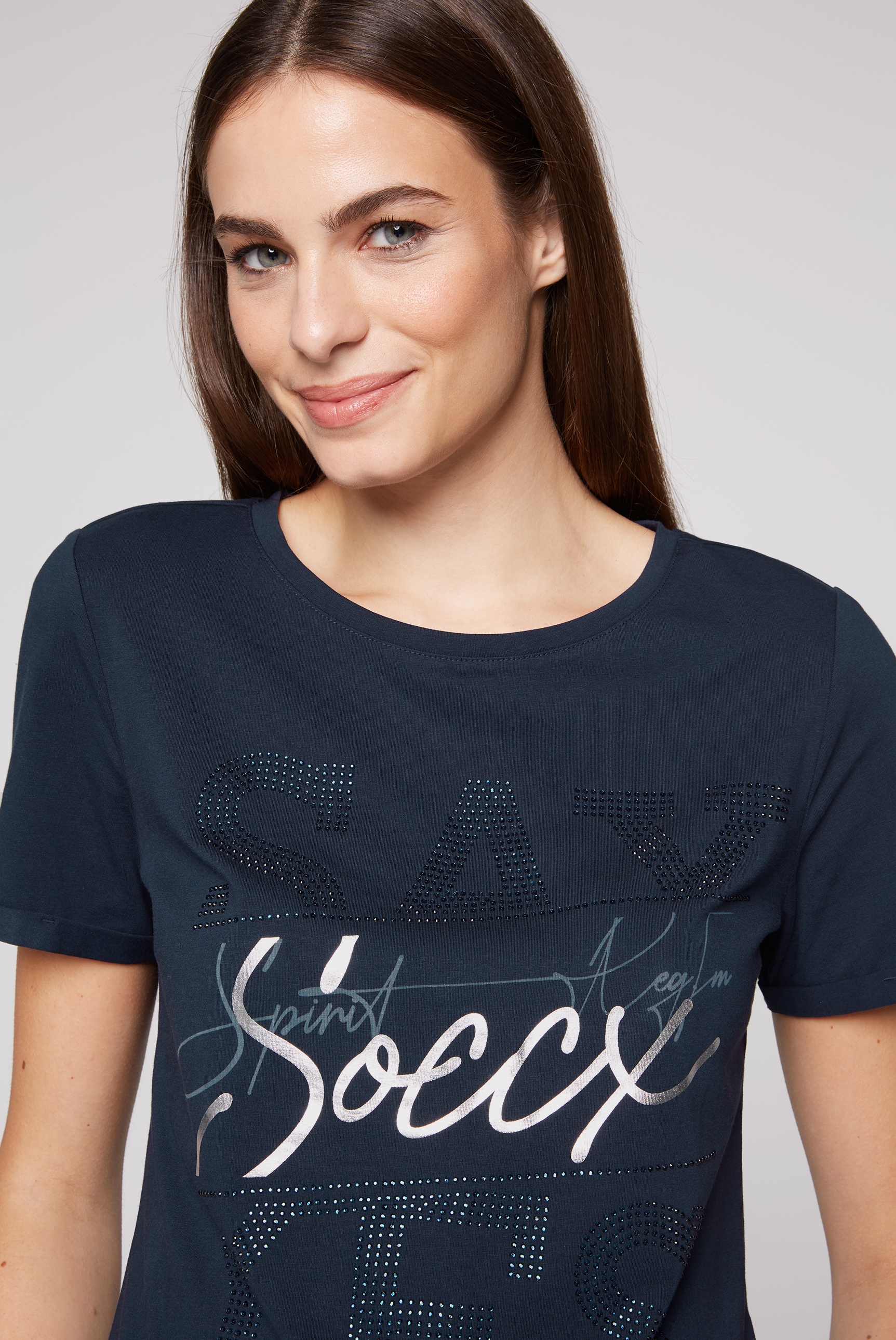 SOCCX V-Shirt, mit Elasthan-Anteil für | bestellen BAUR