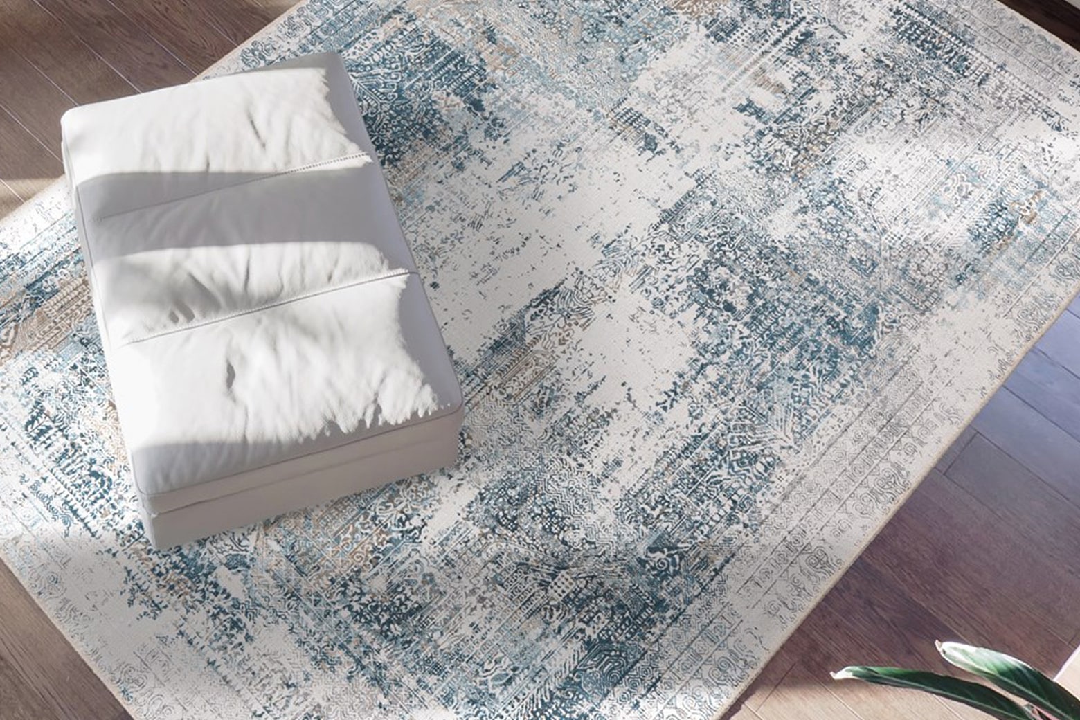 me gusta Teppich "Faye 1025" rechteckig 6 mm Höhe Flachgewebe, gedrucktes Motiv, Wohnzimmer, Esszimmer