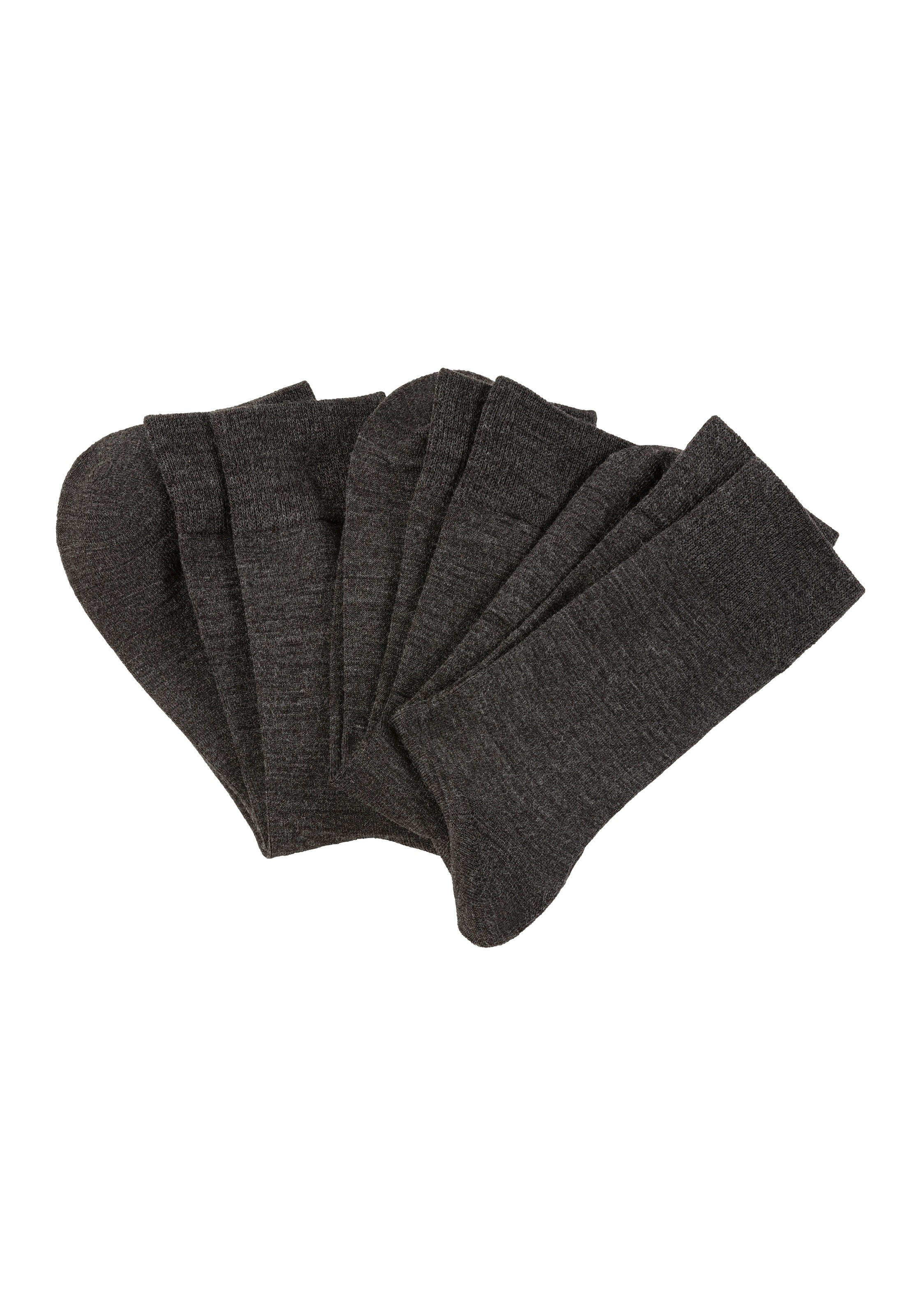 Apollo Basicsocken 3er Pack,  Unisex mit Stickerei und weichen Merinowoll-Anteil