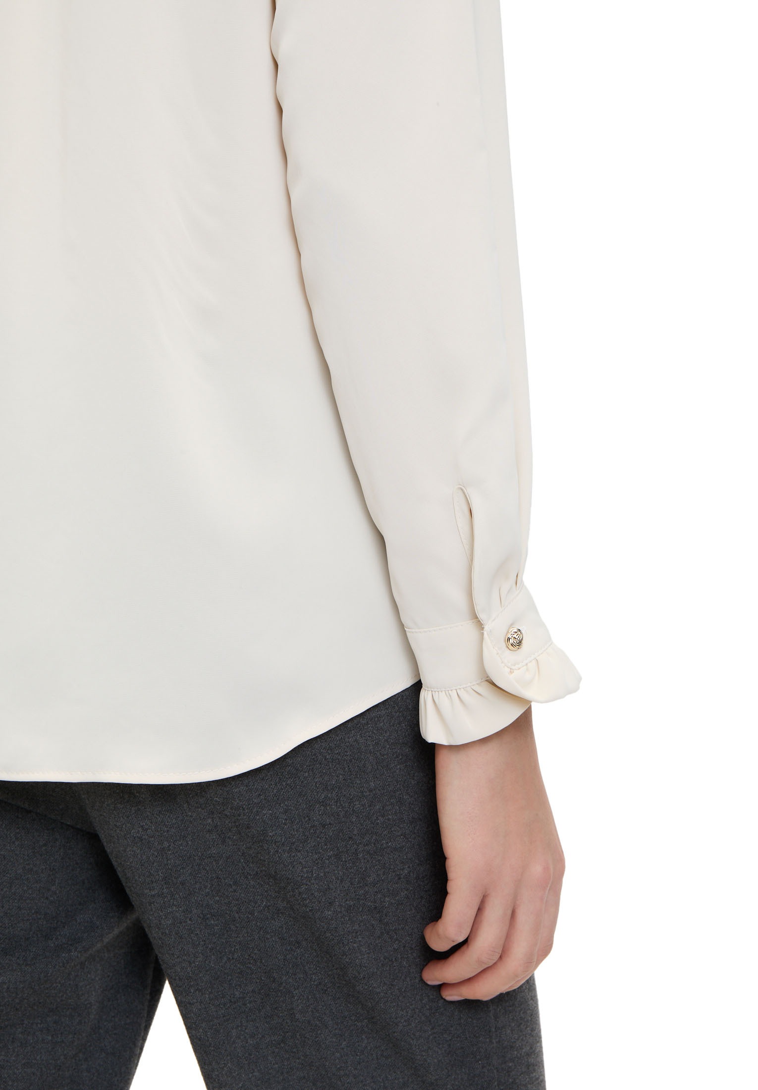 Cartoon Rüschenbluse »Cartoon Damen Rüschenbluse mit Knöpfen«
