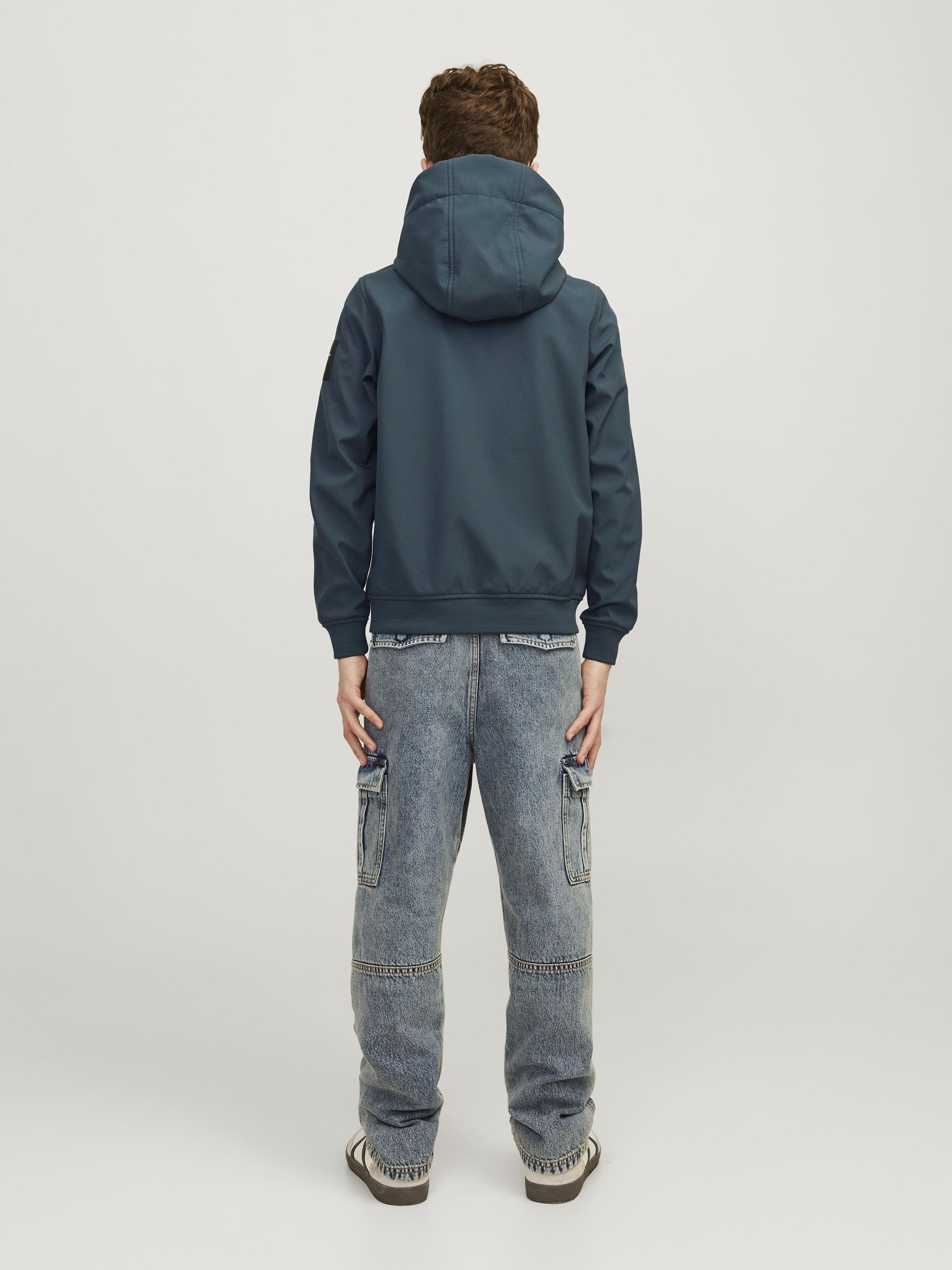 Jack & Jones Junior Softshelljacke »JJEBASIC SOFTSHELL HOOD SN JNR«, mit Kapuze