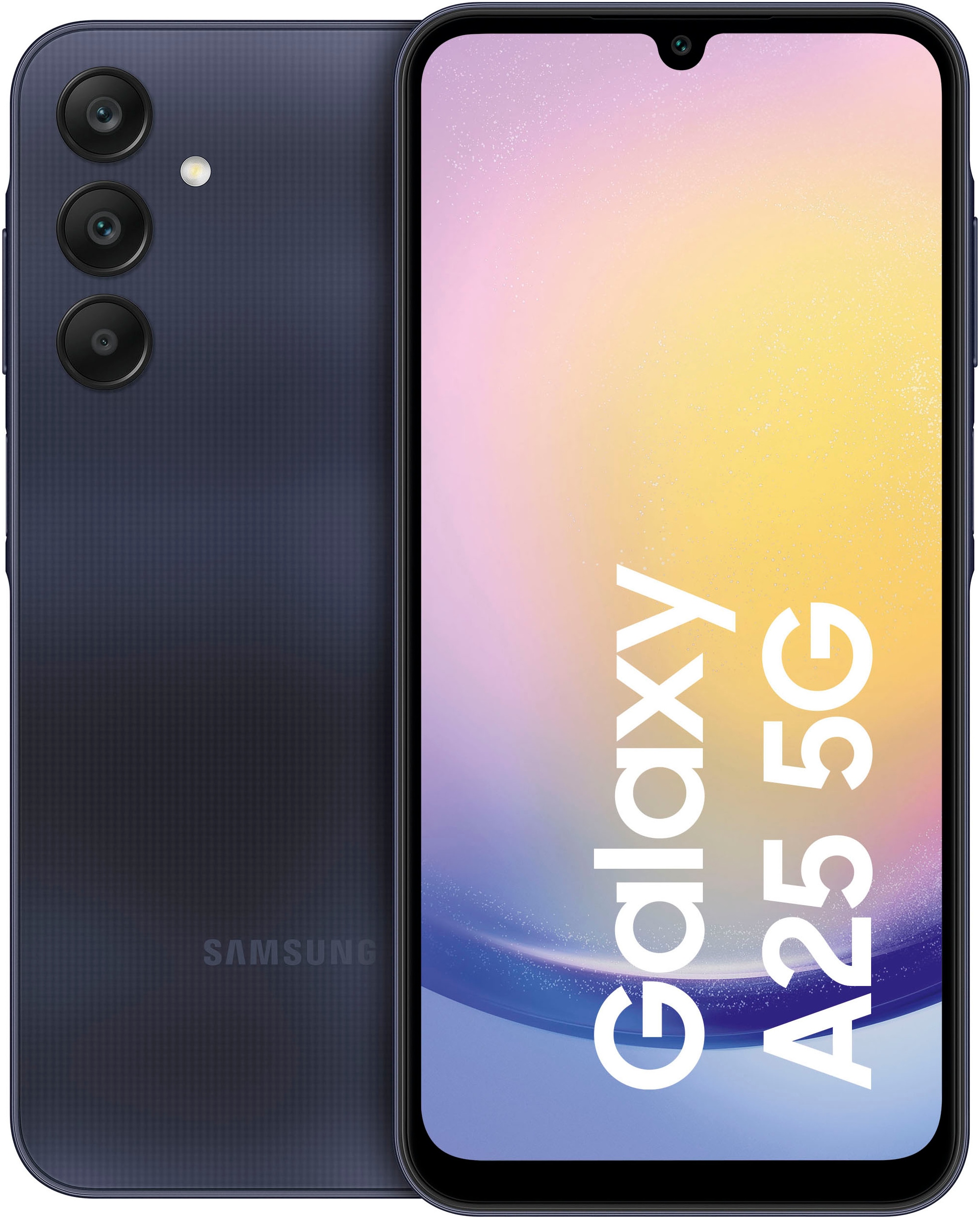 Smartphone »Galaxy A25 5G«, blue black, 16,42 cm/6,5 Zoll, 128 GB Speicherplatz, 50 MP...