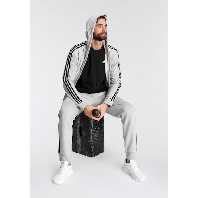 adidas Sportswear Sporthose »ESSENTIALS FLEECE TAPERED CUFF 3STREIFEN  HOSE«, (1 tlg.) ▷ kaufen | BAUR