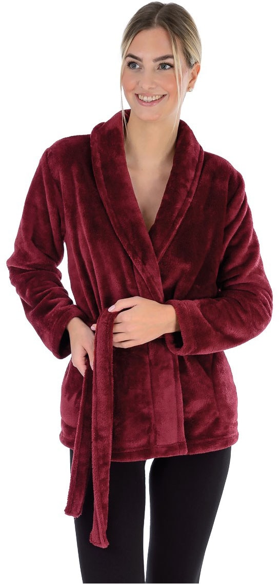 Wewo fashion Damenbademantel "6604" 1 tlg., unübertroffen kuschelig günstig online kaufen