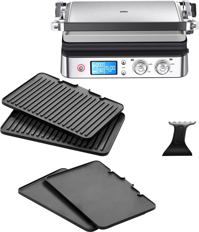 Braun Kontaktgrill »Multigrill 9 CG 9043 silber«, 2000 W kaufen