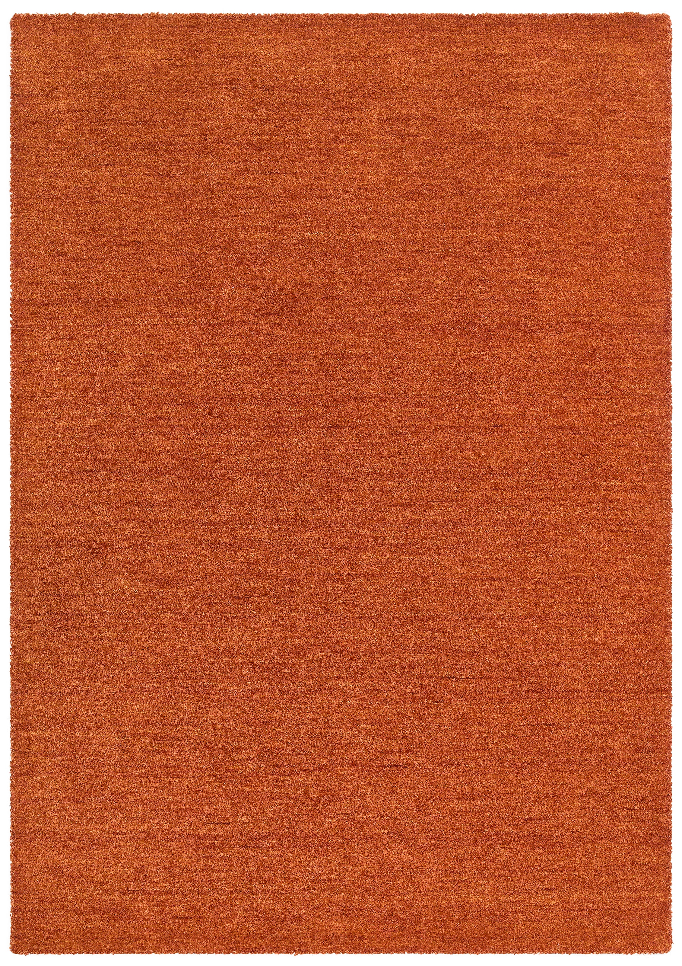 THEKO Wollteppich "Gabbeh Uni, Handgefertigt, meliert, auch als Läufer erhä günstig online kaufen