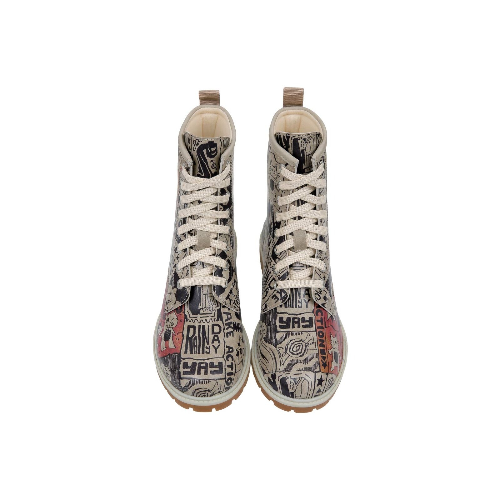 DOGO Schnürboots »Longe Boots Schnürstiefel Star Girl Damen Stiefeletten«  Handgefertigt