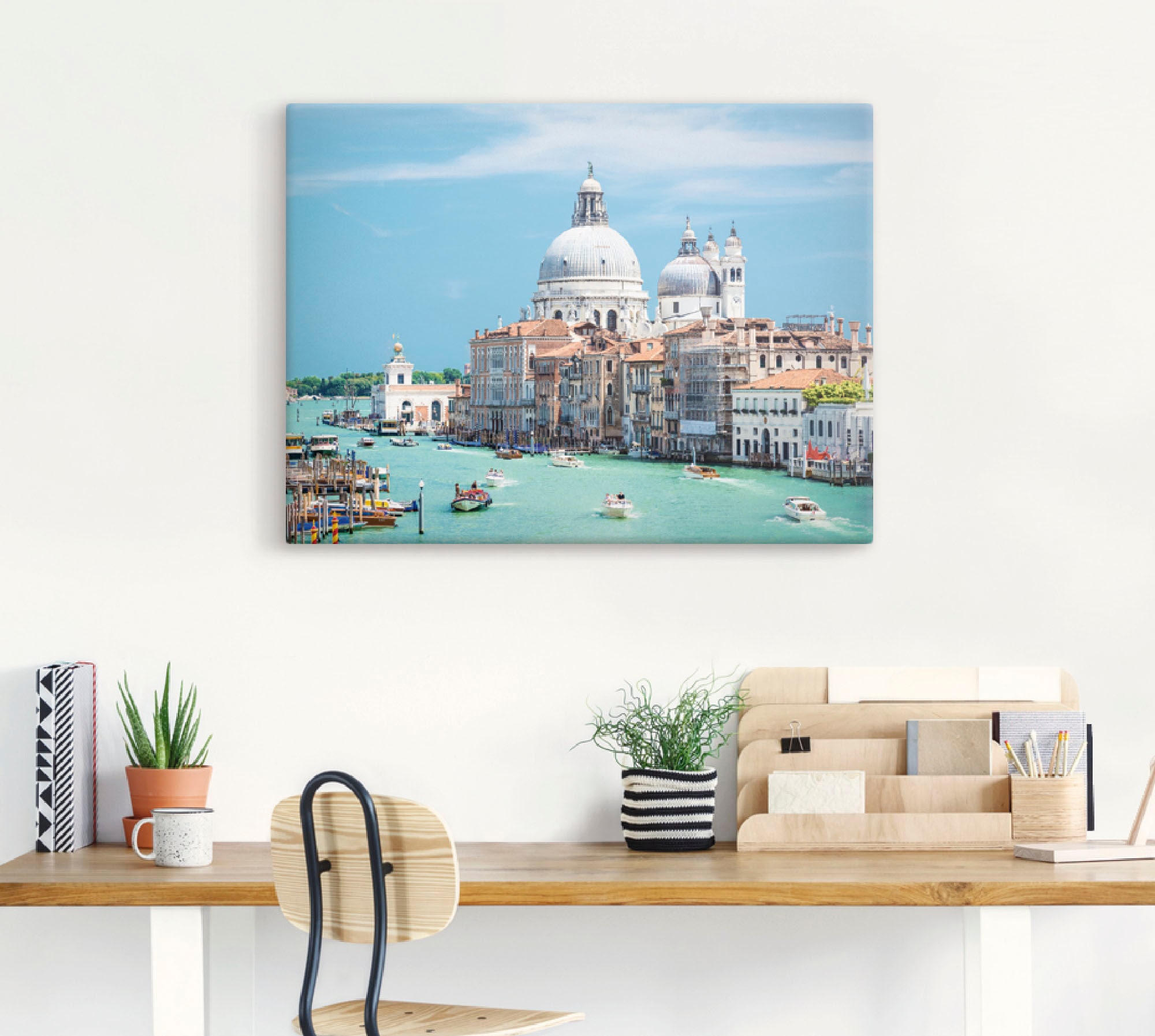 Artland Leinwandbild "Venedig", Italien, (1 St.), auf Keilrahmen gespannt günstig online kaufen