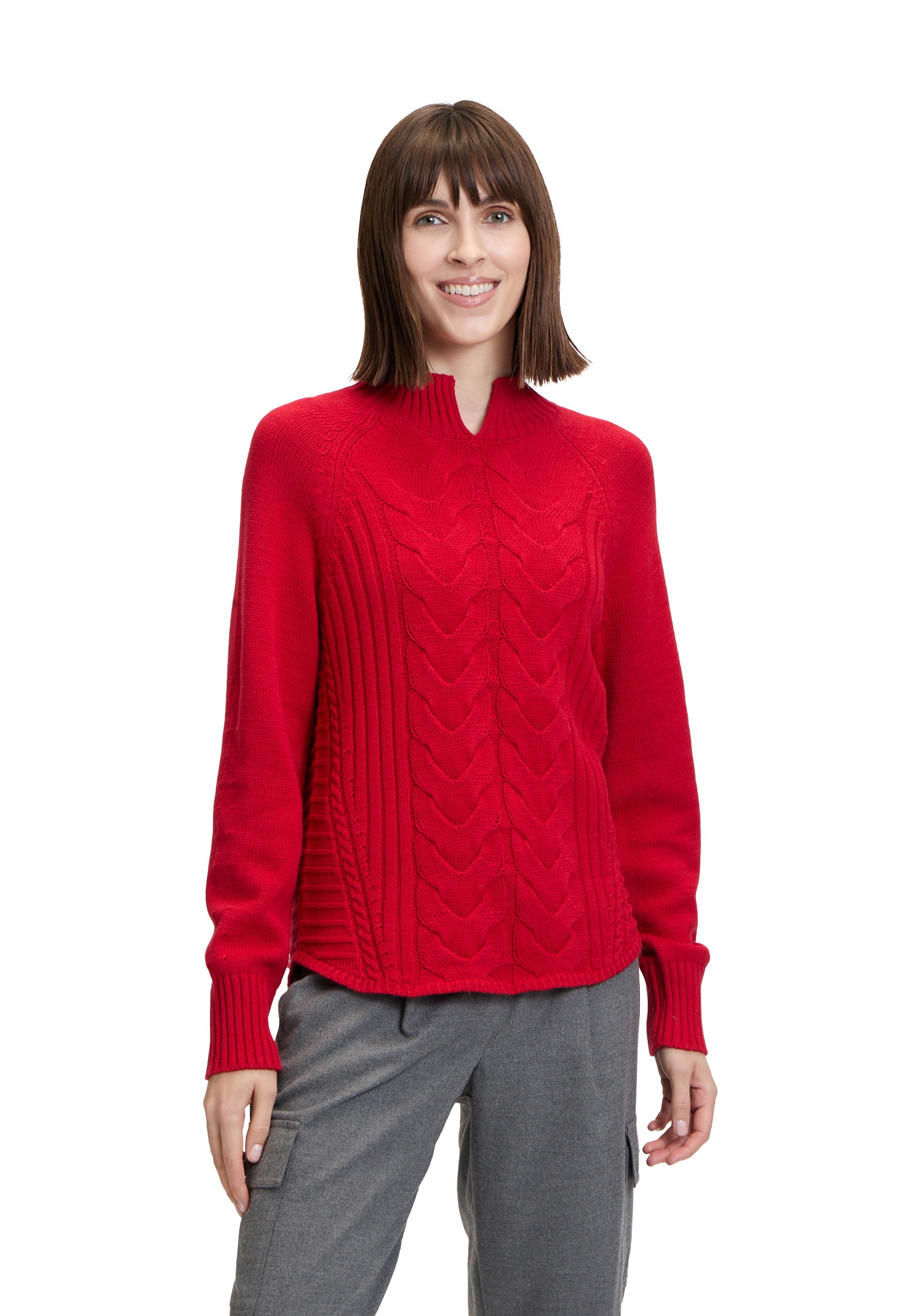 Betty Barclay Strickpullover "Betty Barclay Strickpullover mit Strickdetail günstig online kaufen