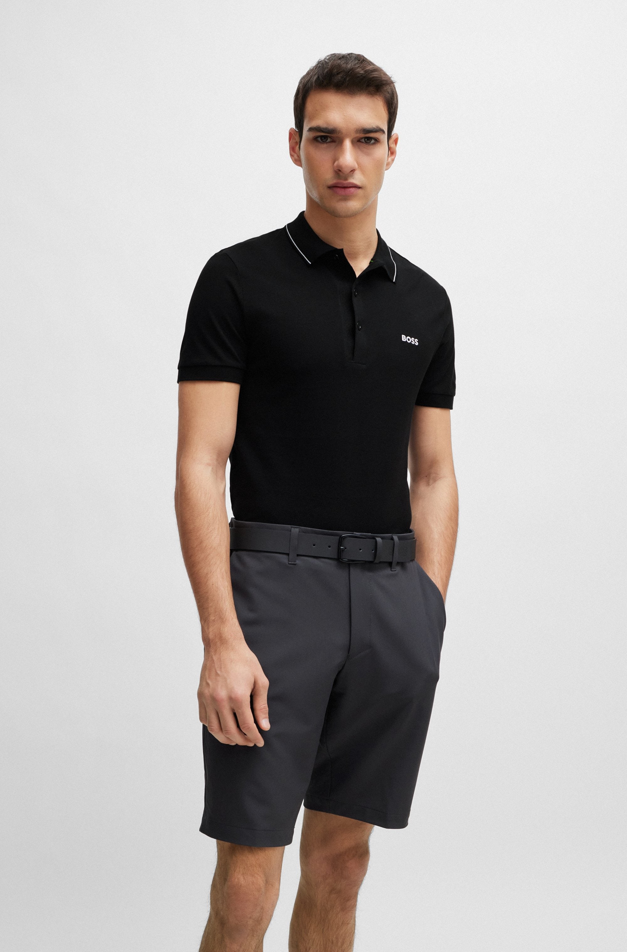 BOSS GREEN Poloshirt »Paule 4«, mit Polokragen