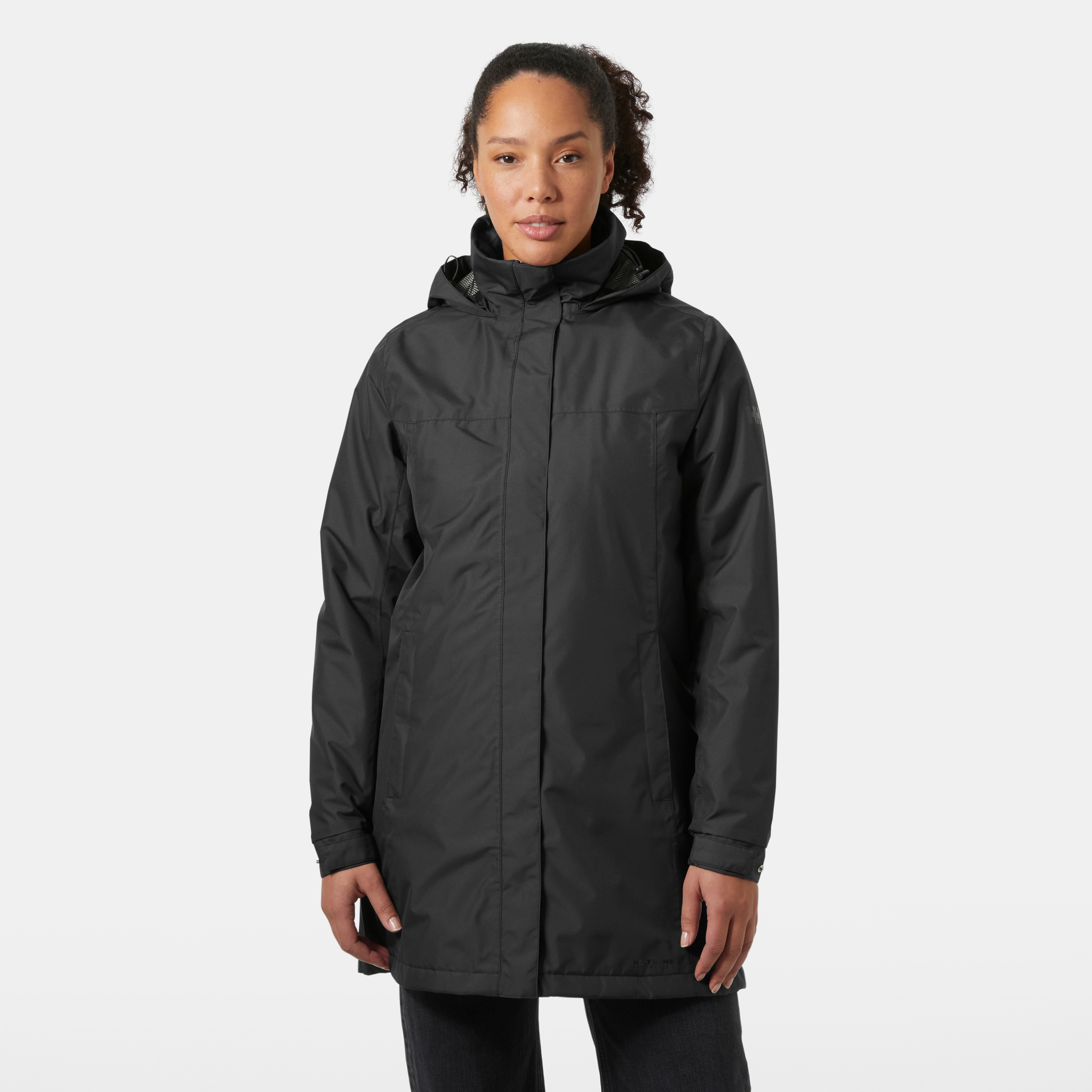 Helly Hansen Wintermantel "W ADEN INSULATED COAT" mit packbarer Kapuze, wasserfest, winddicht, atmungsaktiv