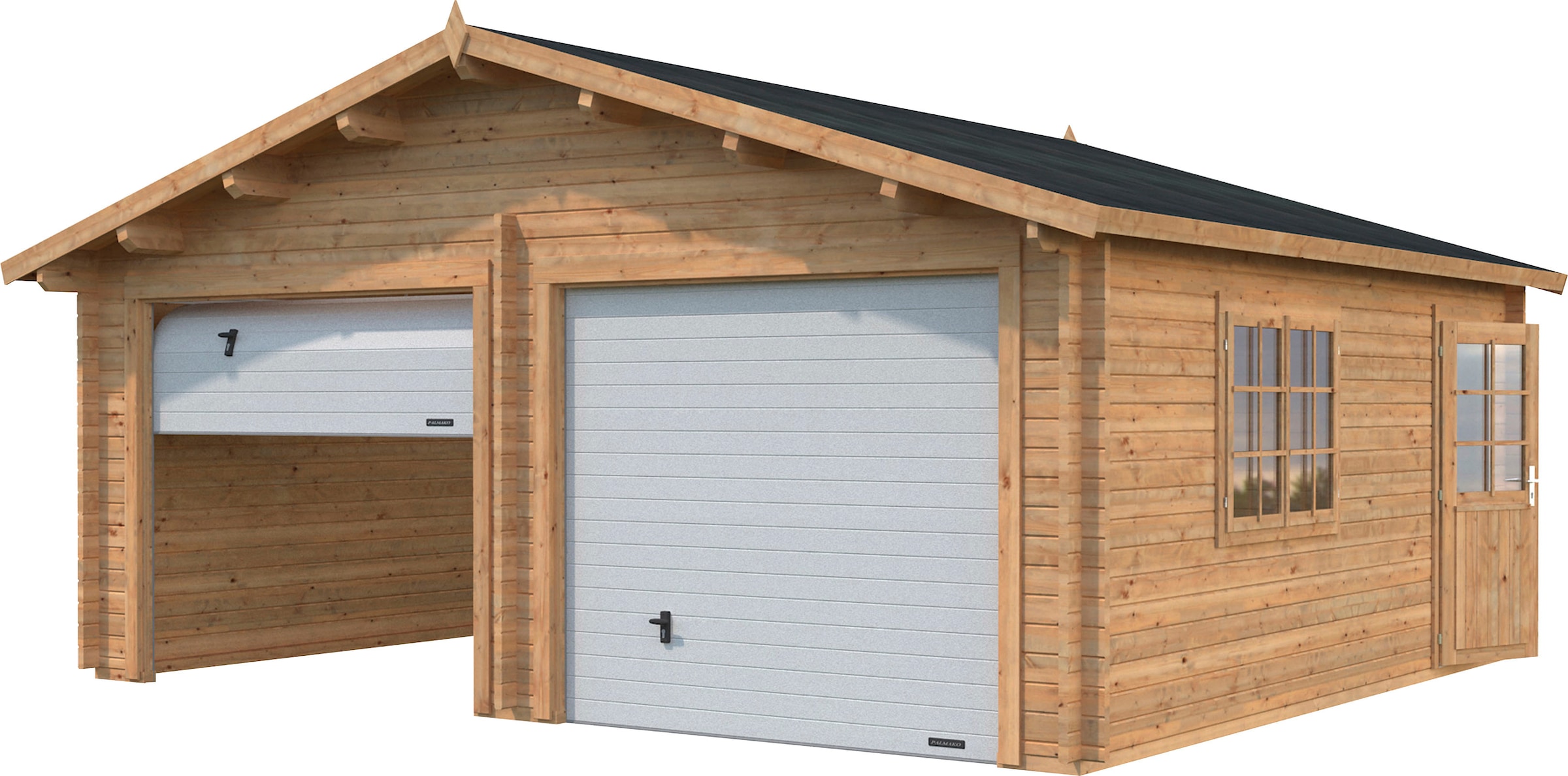 »Roger«, bestellen Garage Sektionaltor, mit 629x565x310 hellbraun BAUR cm, BxTxH: | Palmako online