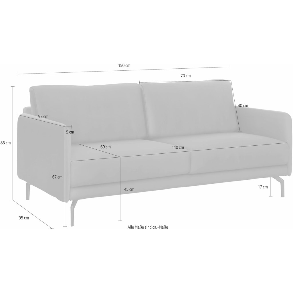 hülsta sofa 2-Sitzer »hs.450«