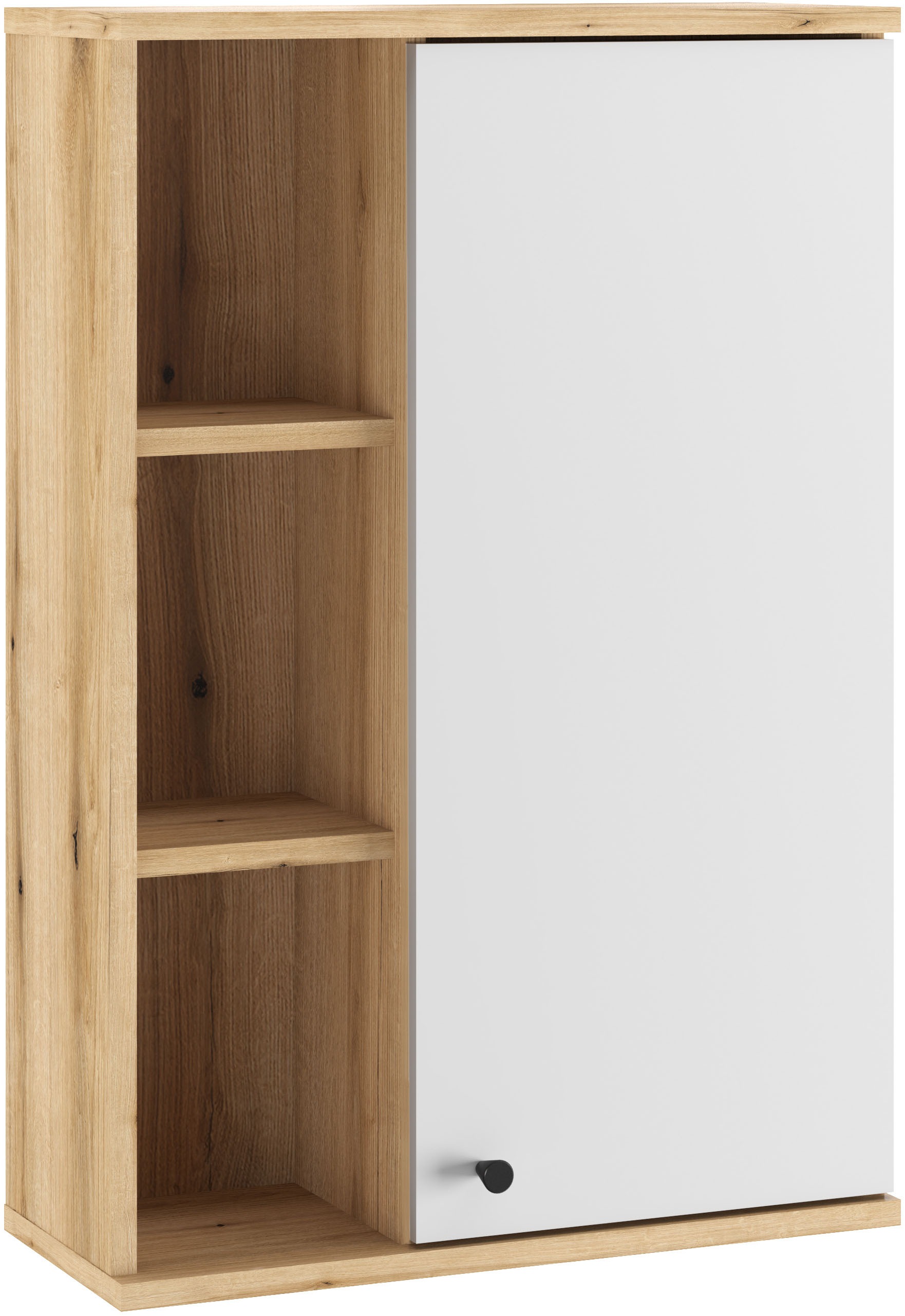 INOSIGN Badmöbel-Set »OSLO, Bad im skandinavischen Design, 5-teiliges Badezimmer«, (Set, 5 St.), Badschränke und Spiegel, in zwei Farben verfügbar, viel Stauraum