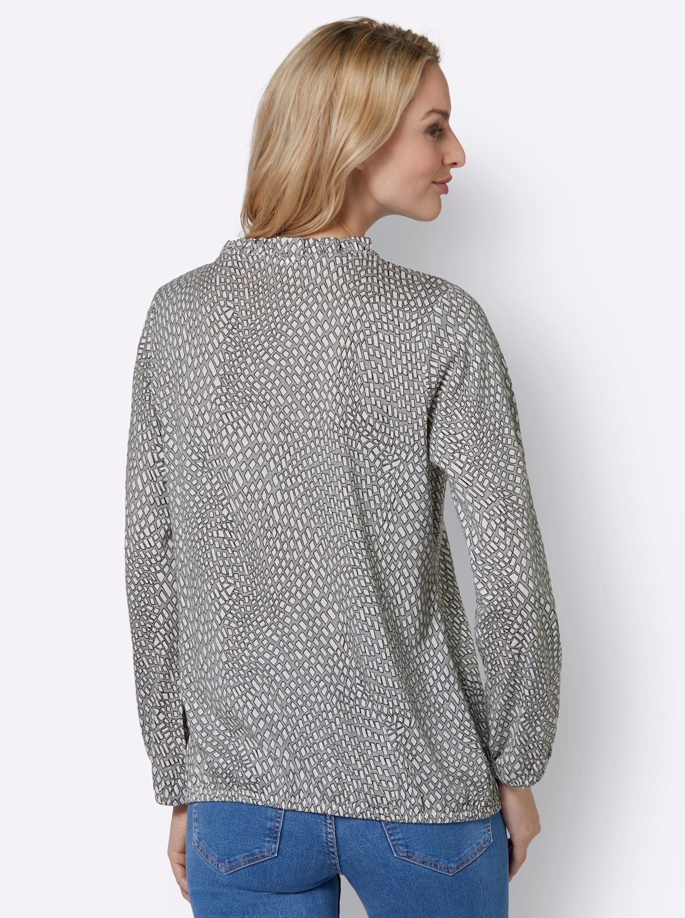 Inspirationen Langarmshirt »Druck-Shirt«, (1 tlg.)