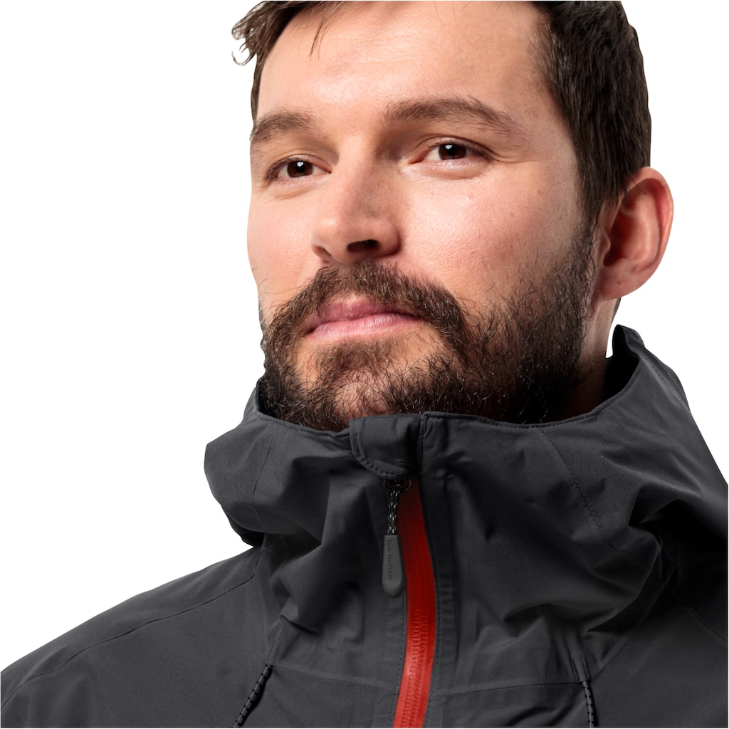 Jack Wolfskin Funktionsjacke »EAGLE PEAK 2L JKT M«, mit Kapuze