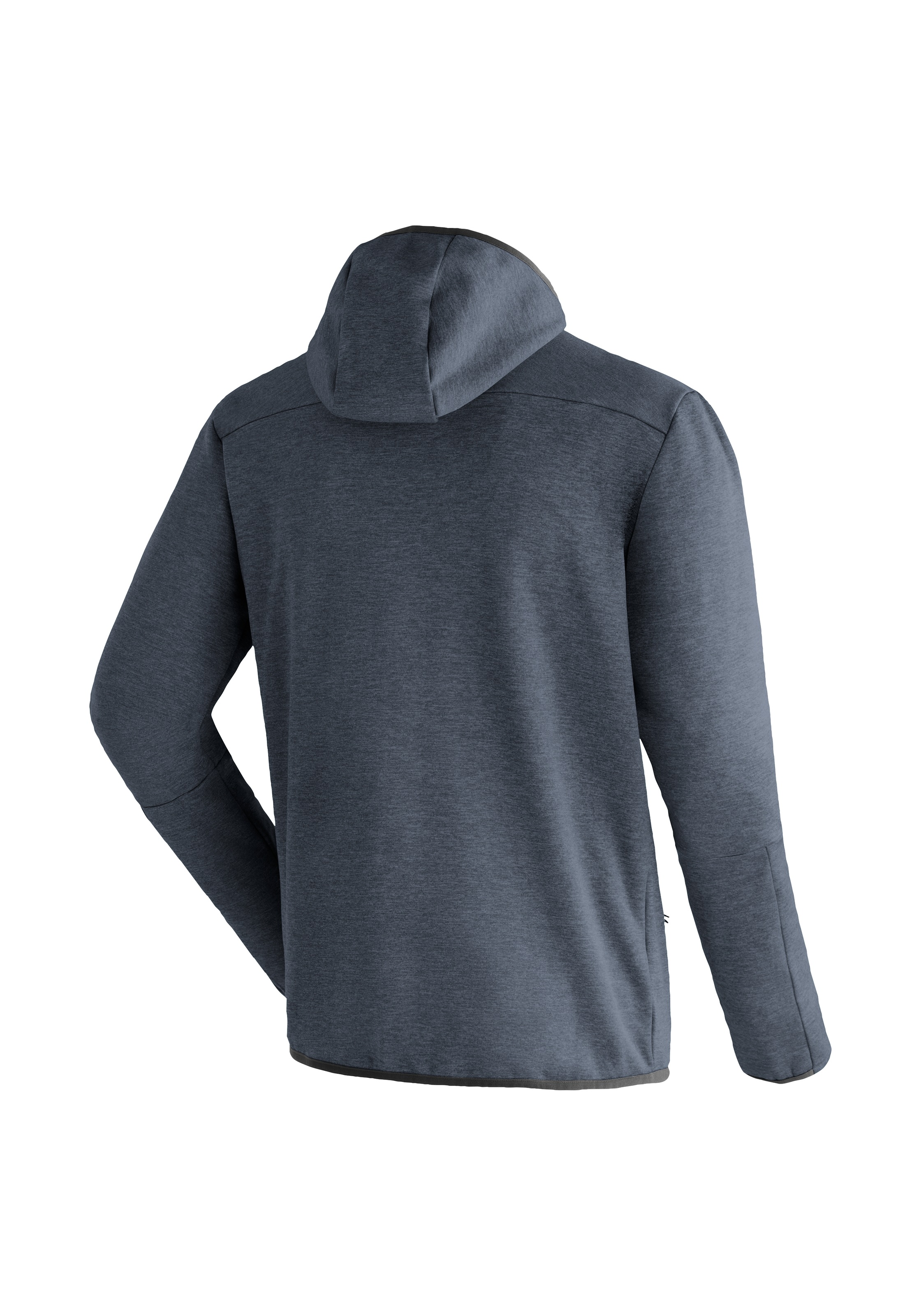 Maier Sports Fleecejacke »Fave M«, Herren Fleece mit verstellbarer Kapuze, atmungsaktiver Zip-Hoodie
