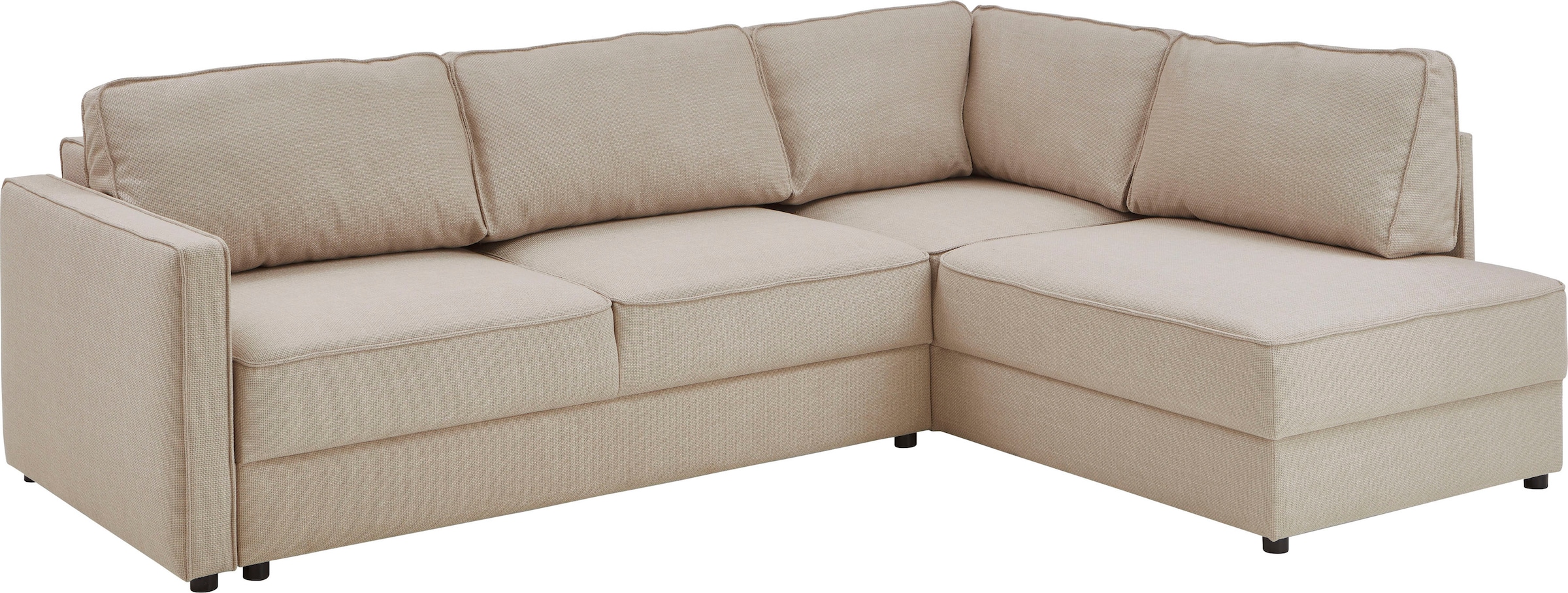 ATLANTIC home collection Schlafsofa »Chill«, Ecksofa mit Bettfunktion und Bettkasten