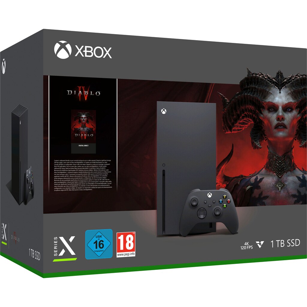 Xbox Spielekonsole »Series X - Diablo IV Bundle«