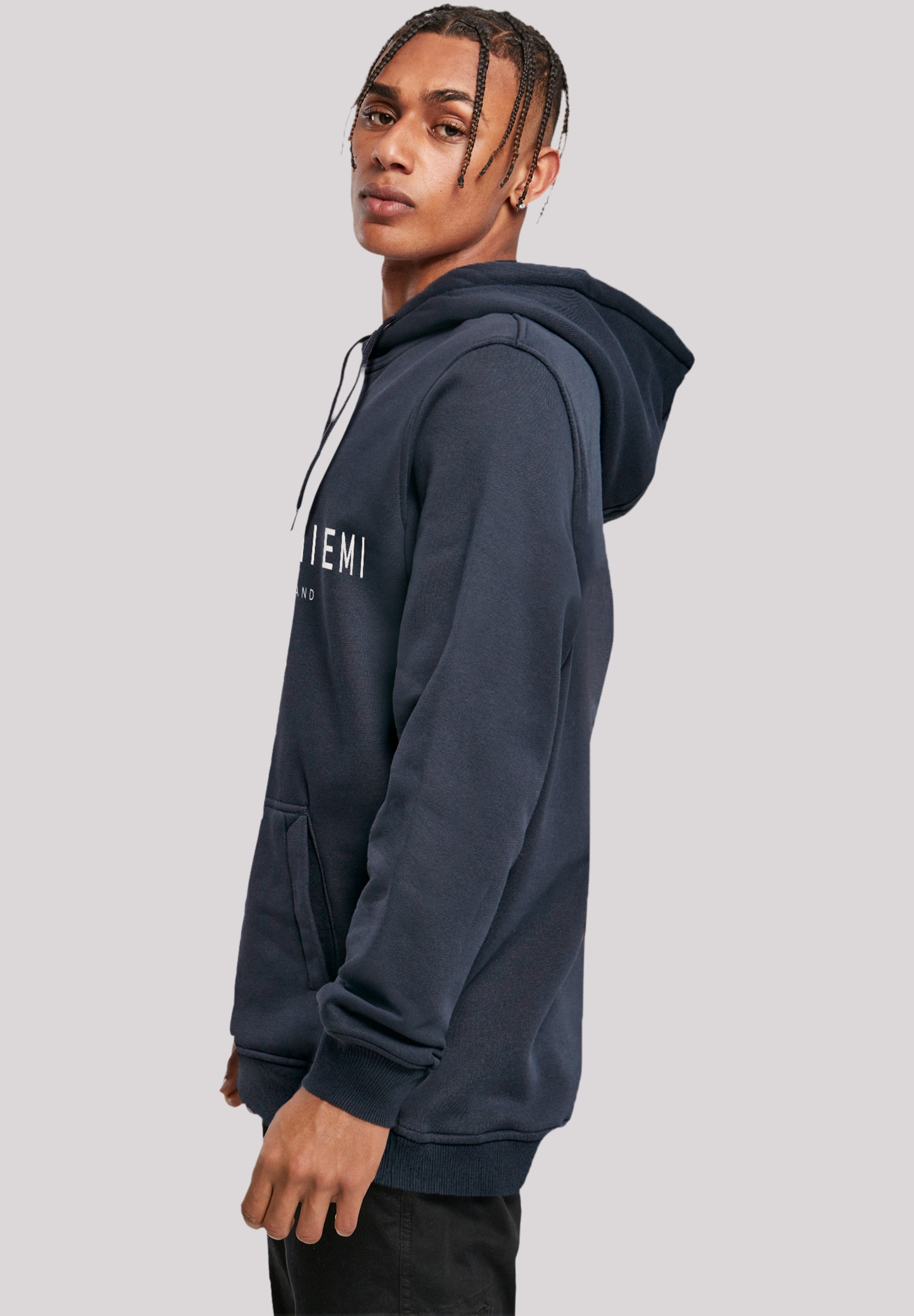F4NT4STIC Kapuzenpullover »Schneeflocke Winter Lappland«, Weihnachten, Geschenk, Logo
