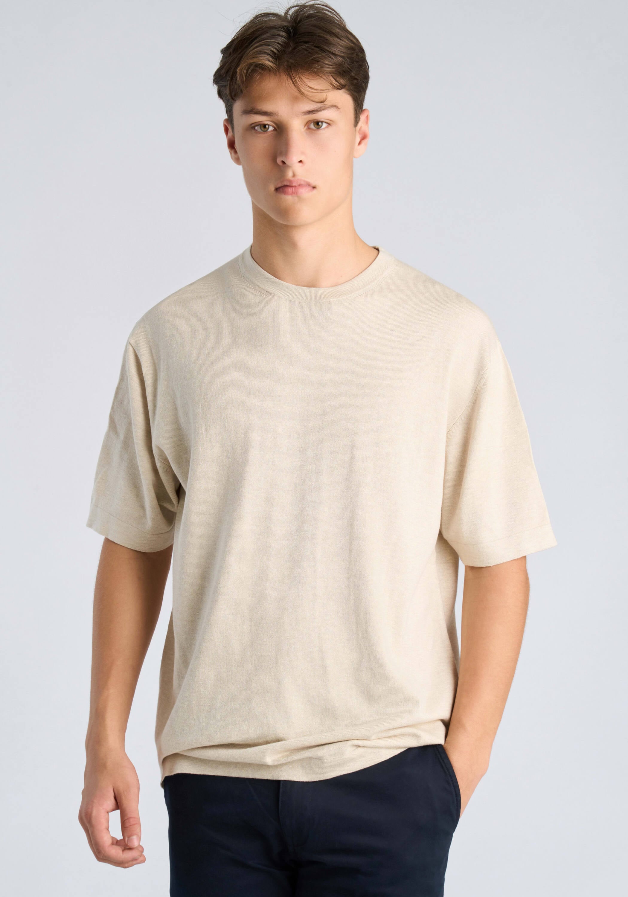 LINDBERGH Kurzarmshirt "T-Shirt (Kurzarm) Oversize Fit"