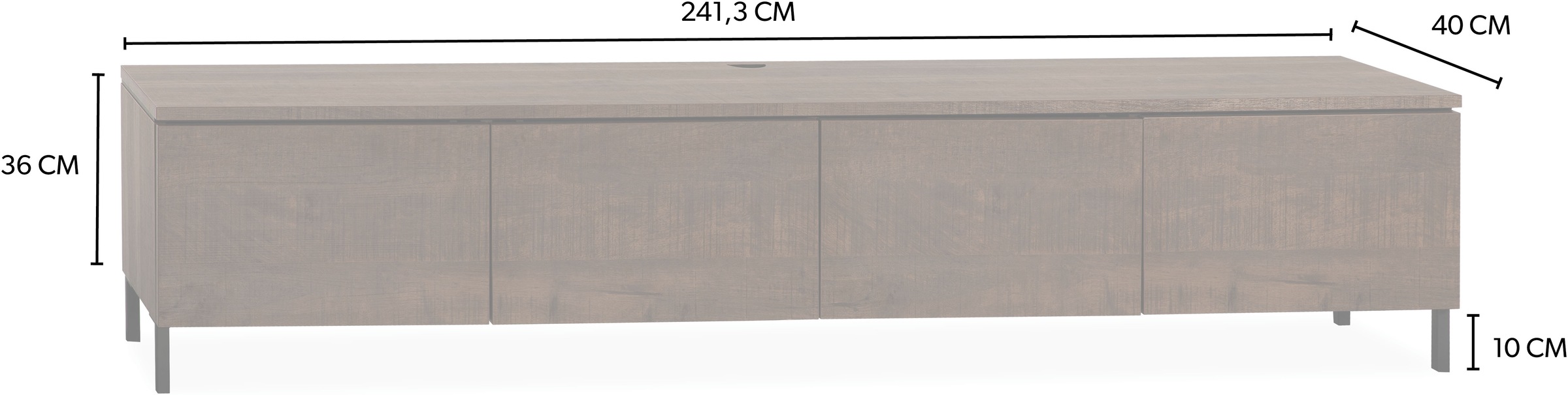 OMG Design TV-Schrank »Walney« 1 Stk. tlg.