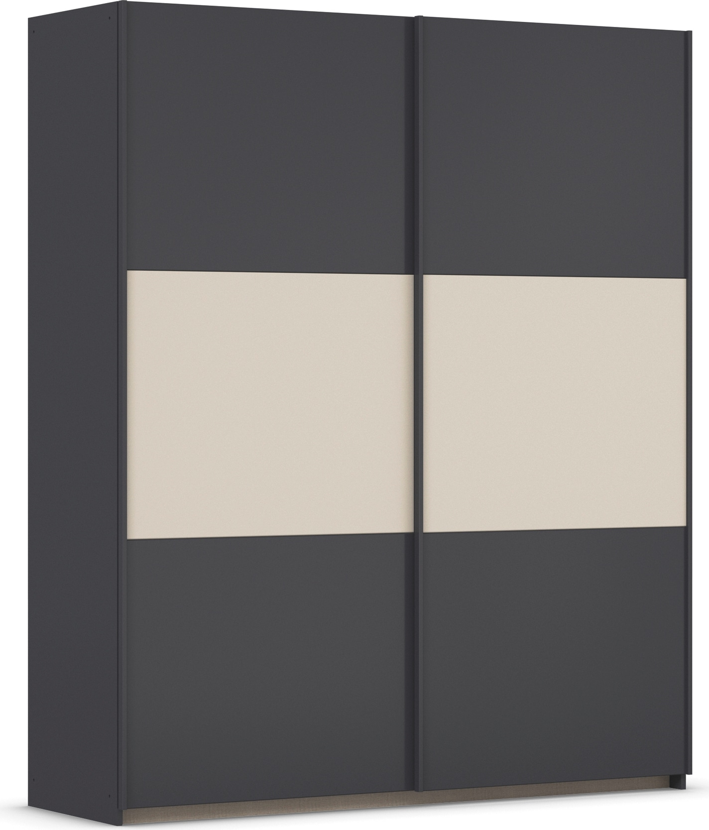 rauch Schwebetürenschrank "Kleiderschrank Schrank Garderobe Garderobenschrank Wäscheschrank NEO" 3 verschiedene Ausstattungen BASIC/CLASSIC/PREMIUM (inkl. SOFT-CLOSE), mit großzügigem Stauraum und vielfältigen Farbkombinationen