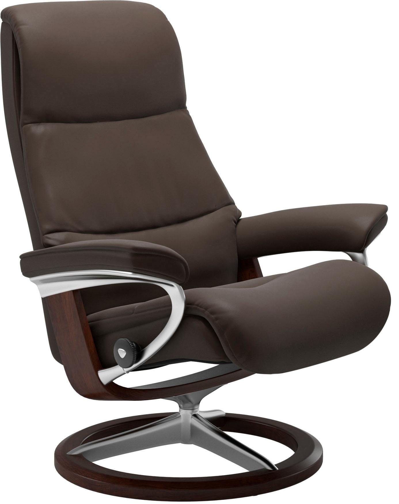 Stressless Relaxsessel "View", mit Signature Base, Größe L,Gestell Braun günstig online kaufen