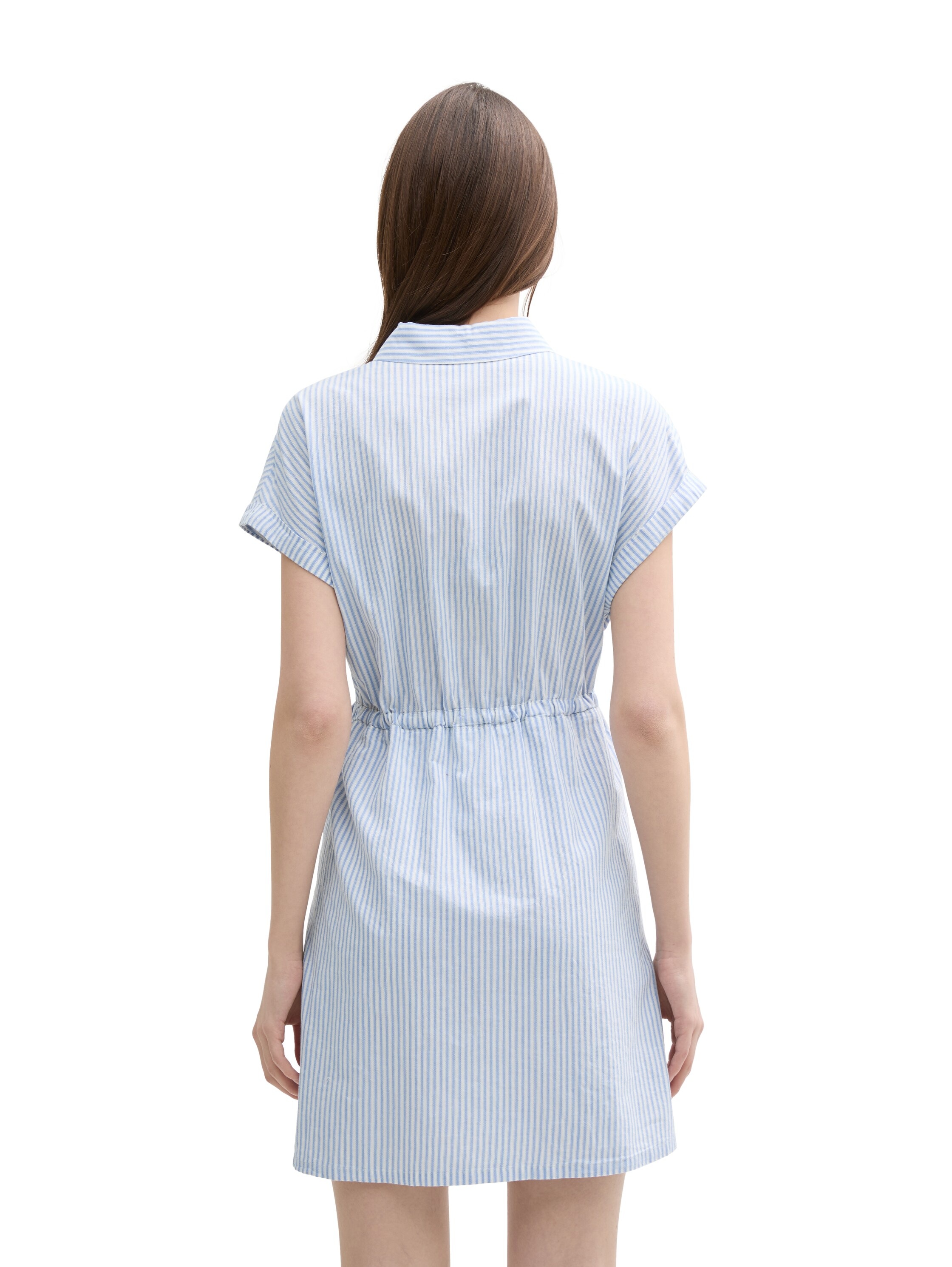 TOM TAILOR Denim Hemdblusenkleid, im Streifendessin günstig online kaufen