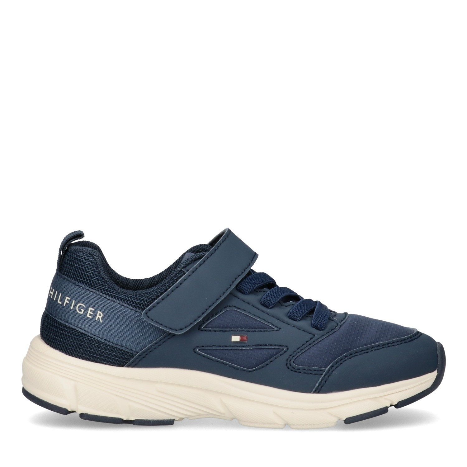 Tommy Hilfiger Sneaker  Freizeitschuh, Halbschuh, Slipper mit elastischen Schnürsenkeln