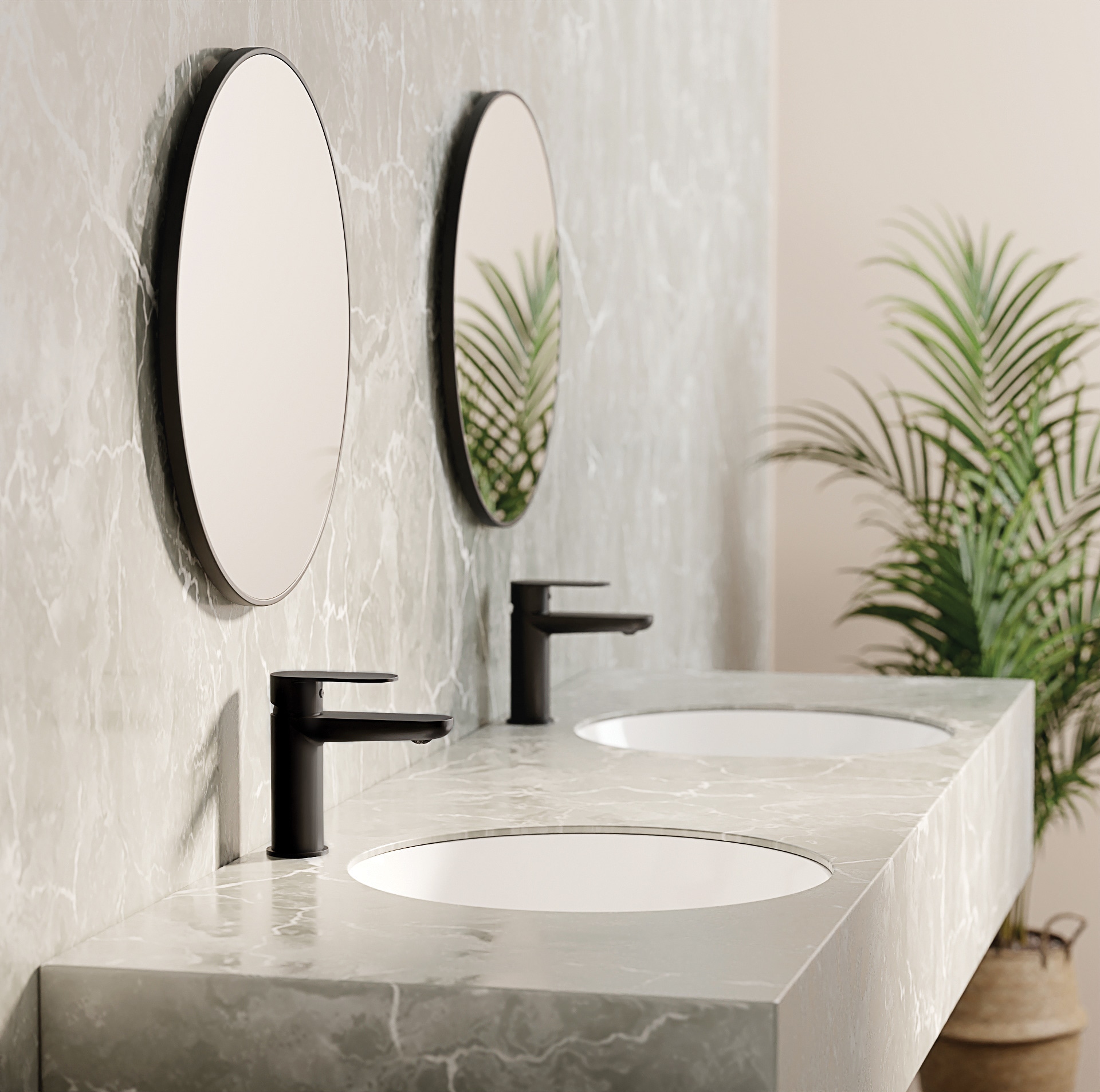 Deante Waschtischarmatur »»Alpinia« Waschbeckenarmatur, Mischbaterie, leichtes, dezentes Design«