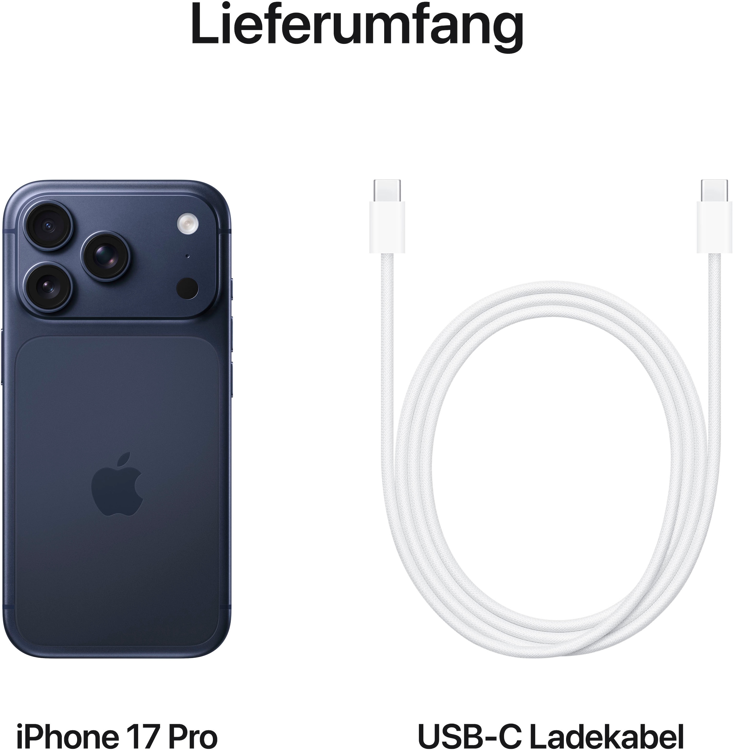 Apple Smartphone »iPhone 17 Pro«, Tiefblau