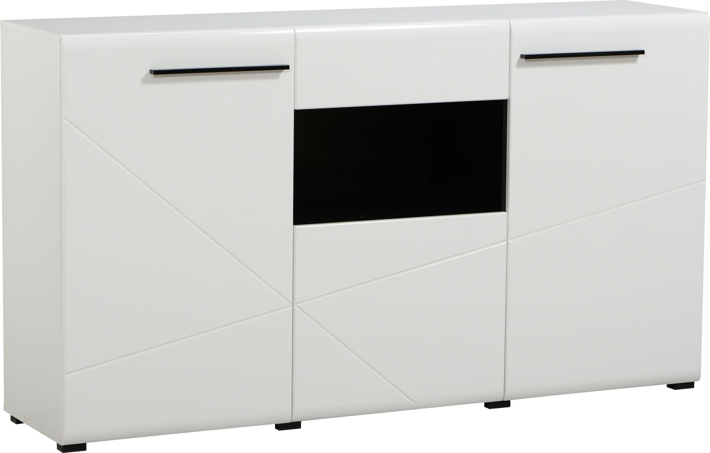 INOSIGN Sideboard »Trentino«, Kommode, Briete ca. 173 cm, Soft-Close-Funktion, Hochglanzfronten