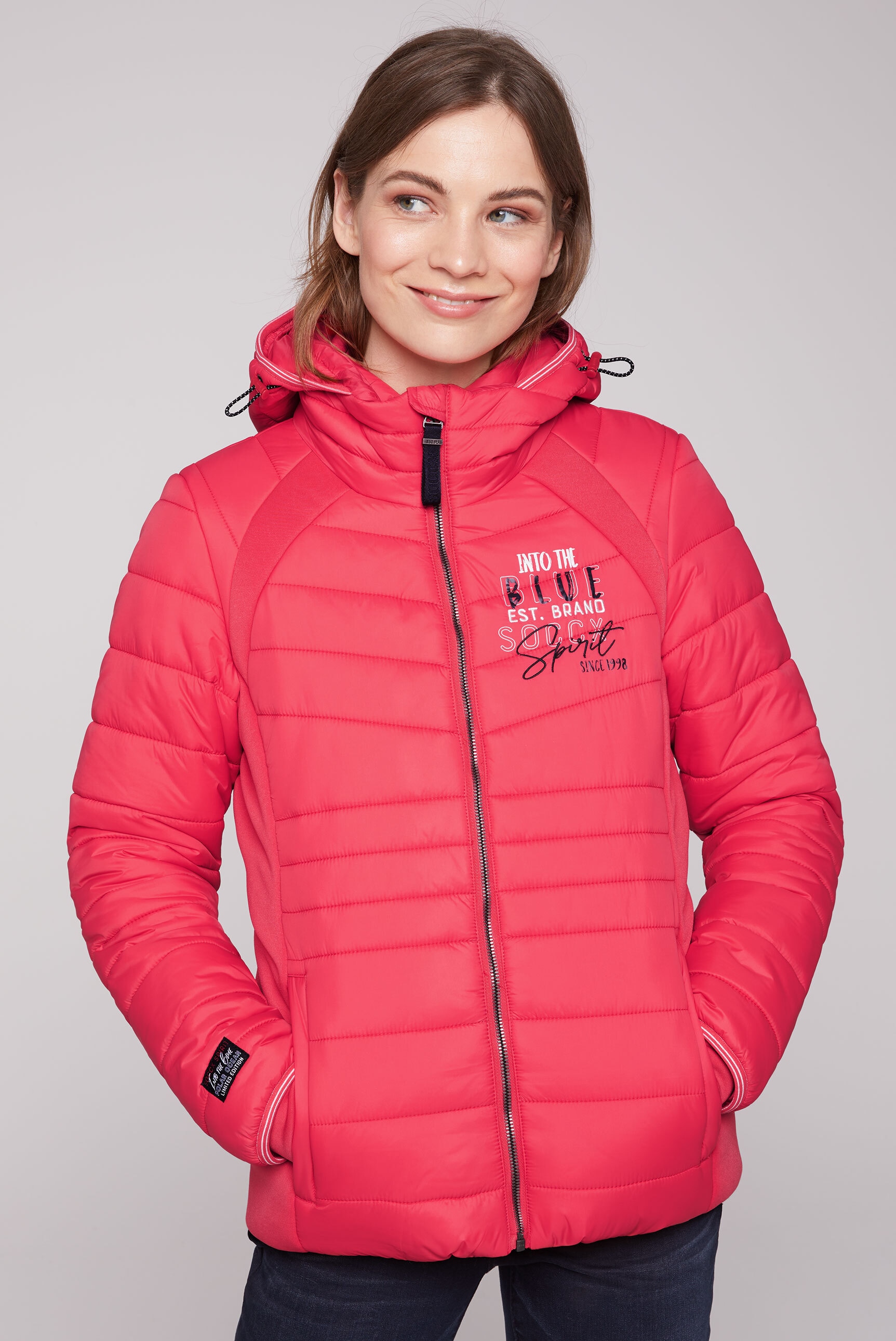 Steppjacke Camp David Soccx Damen Jacken Camp David Soccx In Damenjacken  -Mntel Online Kaufen