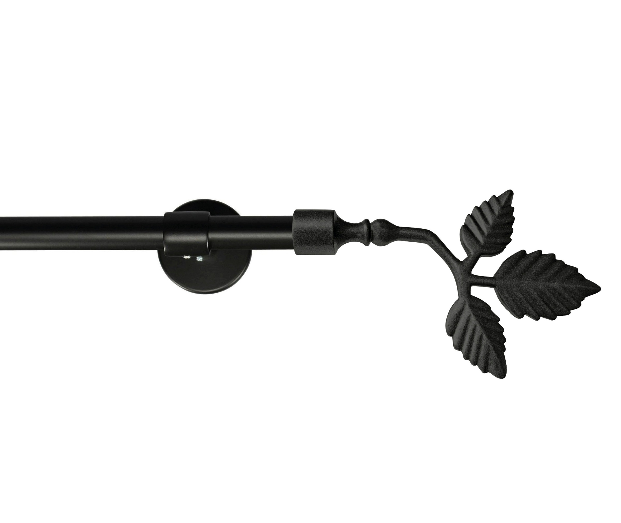 GARESA Gardinenstange "SHEET" Ø 16 mm 1 läufig-läufig Wunschmaßlänge;Träger günstig online kaufen