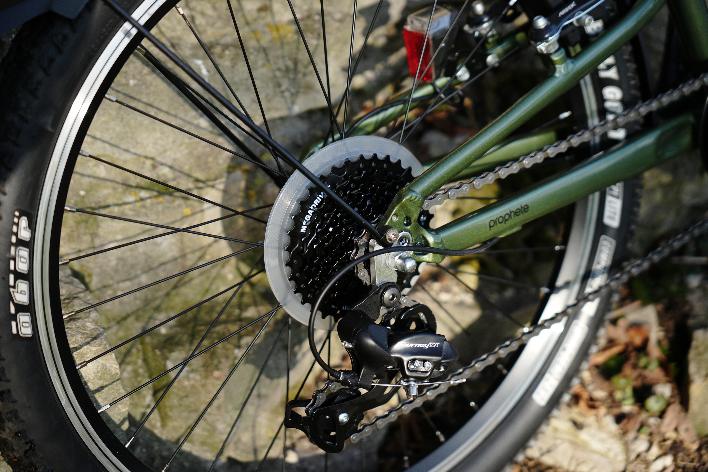 Prophete Kinderfahrrad »Prophete Trio 500« 8 Gang Shimano Tourney Schaltwerk Kettenschaltung