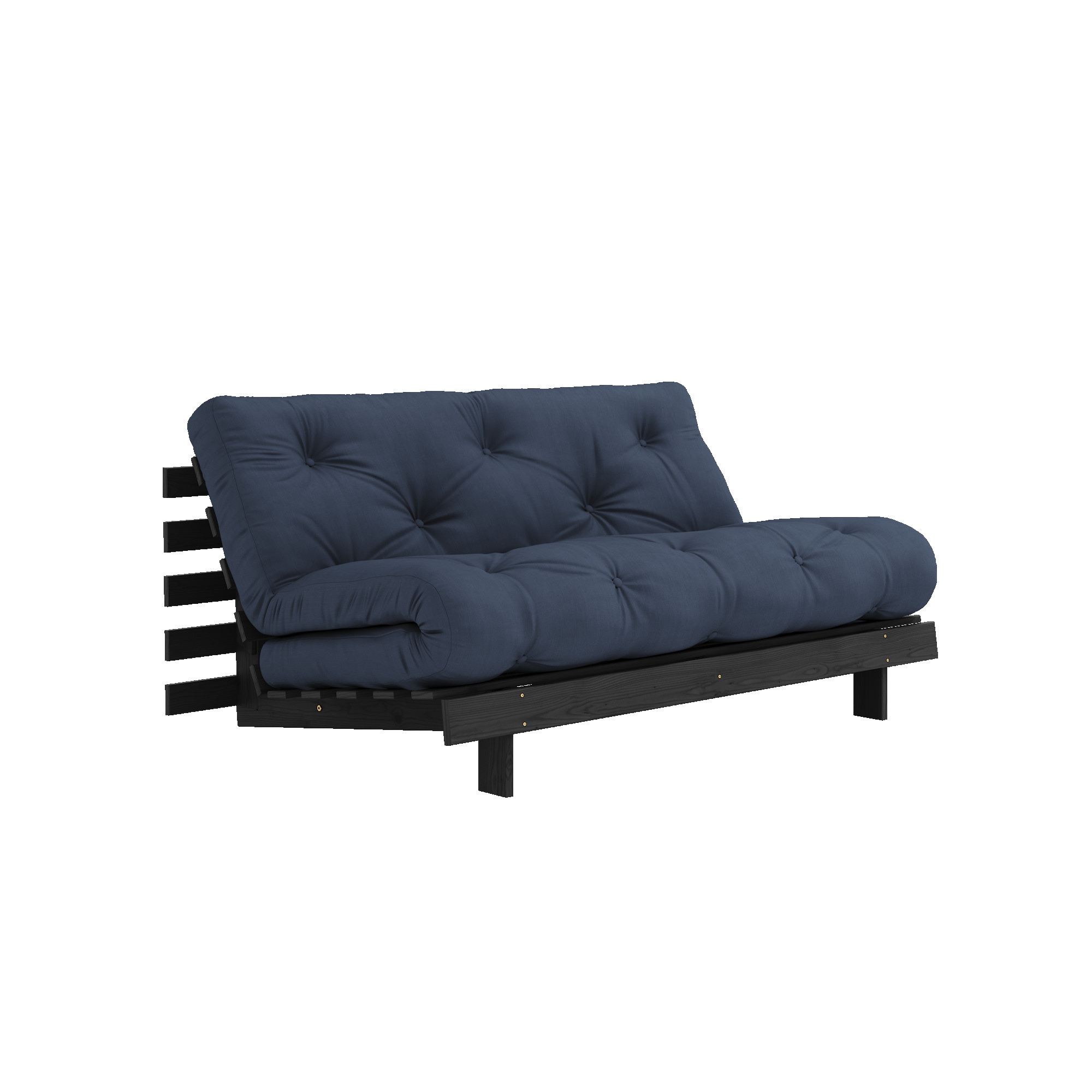 Karup Design Daybett "Roots Sofa Bed, Schlafsofa, Bettfunktion, FSC-Massivholz" Inkl. Futonmatratze, Made in Europe, langlebig, B: 140 oder 160 cm