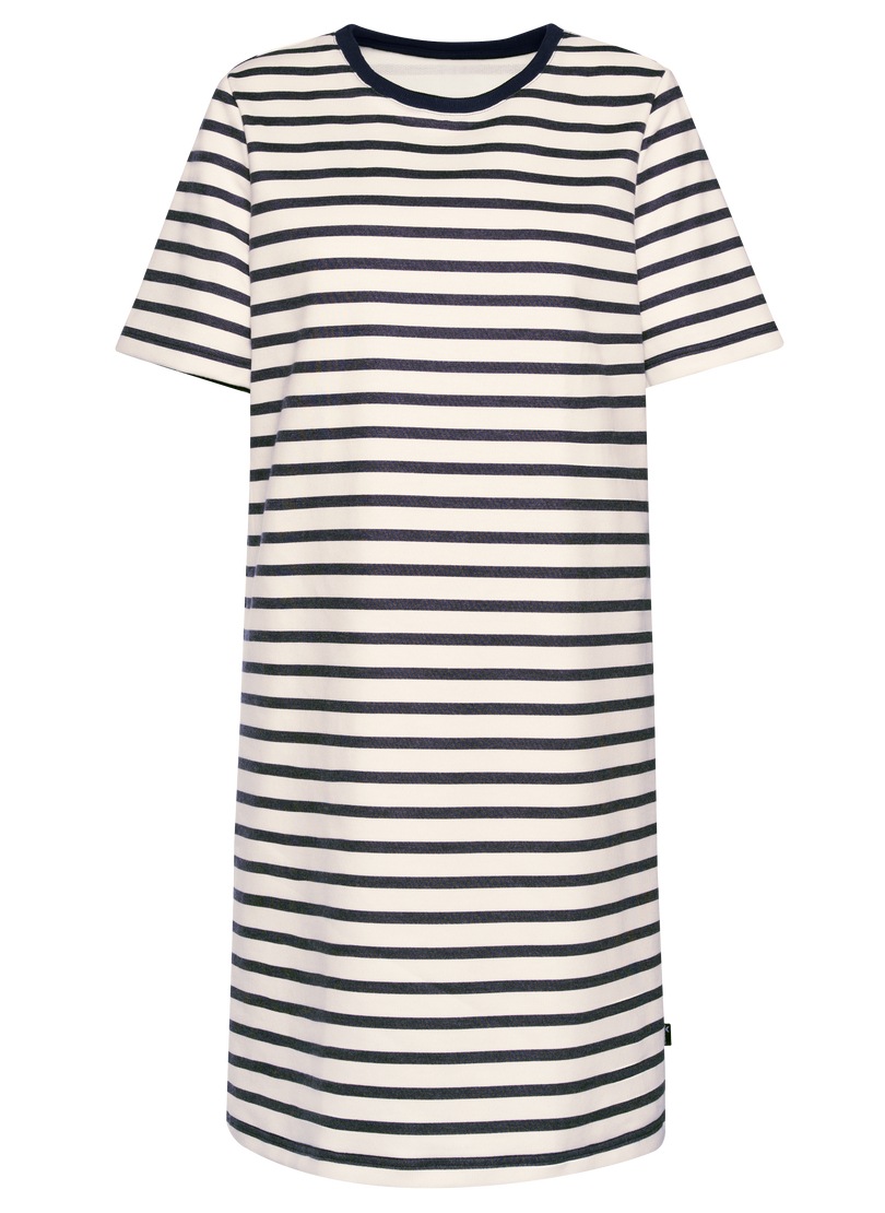 Trigema Jerseykleid »TRIGEMA Sweatkleid mit Ringelmuster«, (1 tlg.)