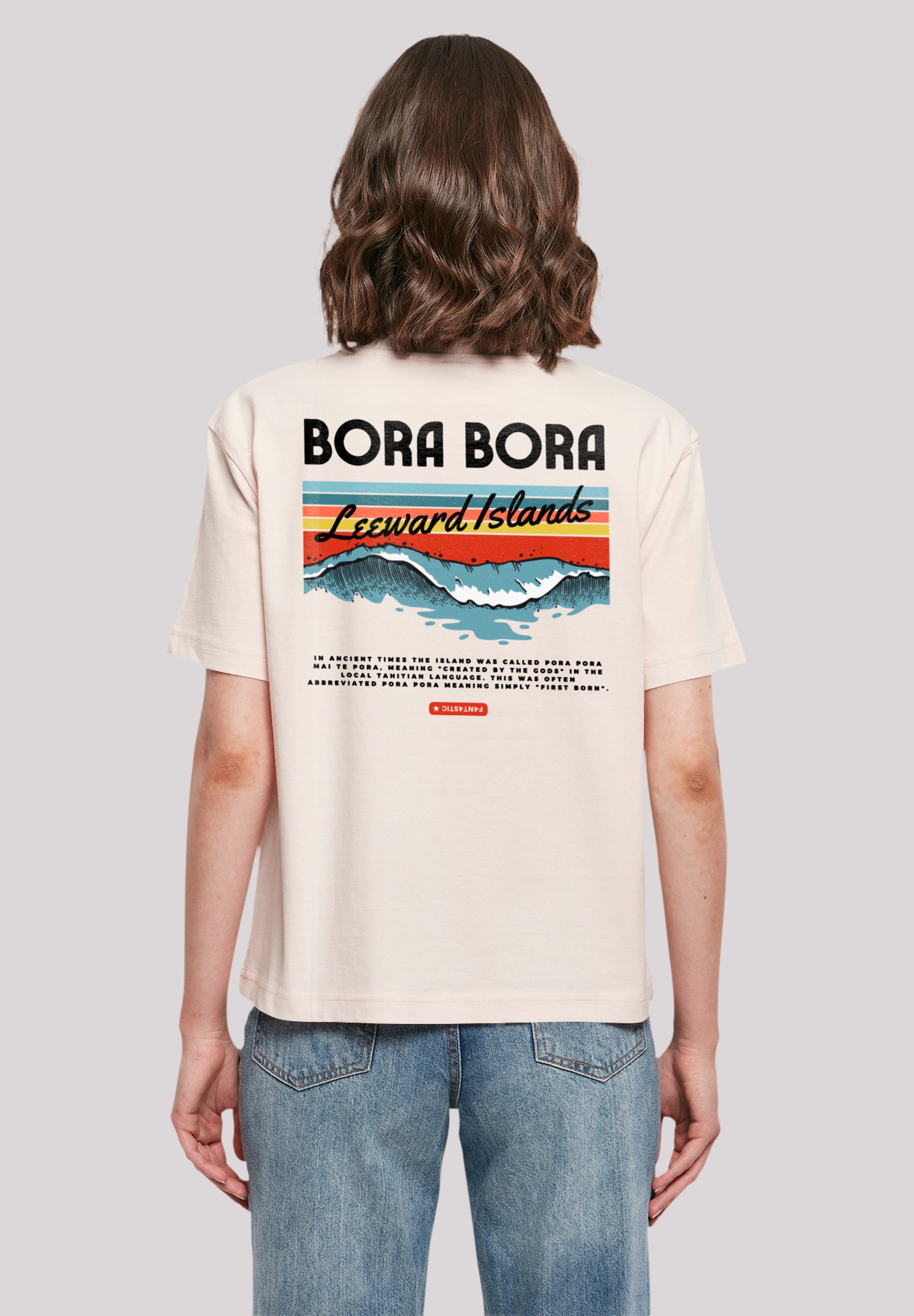 F4NT4STIC T-Shirt »Bora Bora Leewards Island«, Print für bestellen | BAUR