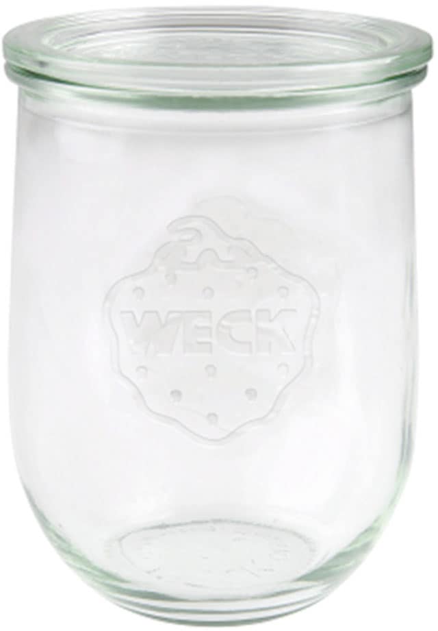 WECK Einmachglas, (4 tlg.), Tulpenform-Glas, und Ringe ohne bestellen Klammern 1,75L BAUR 