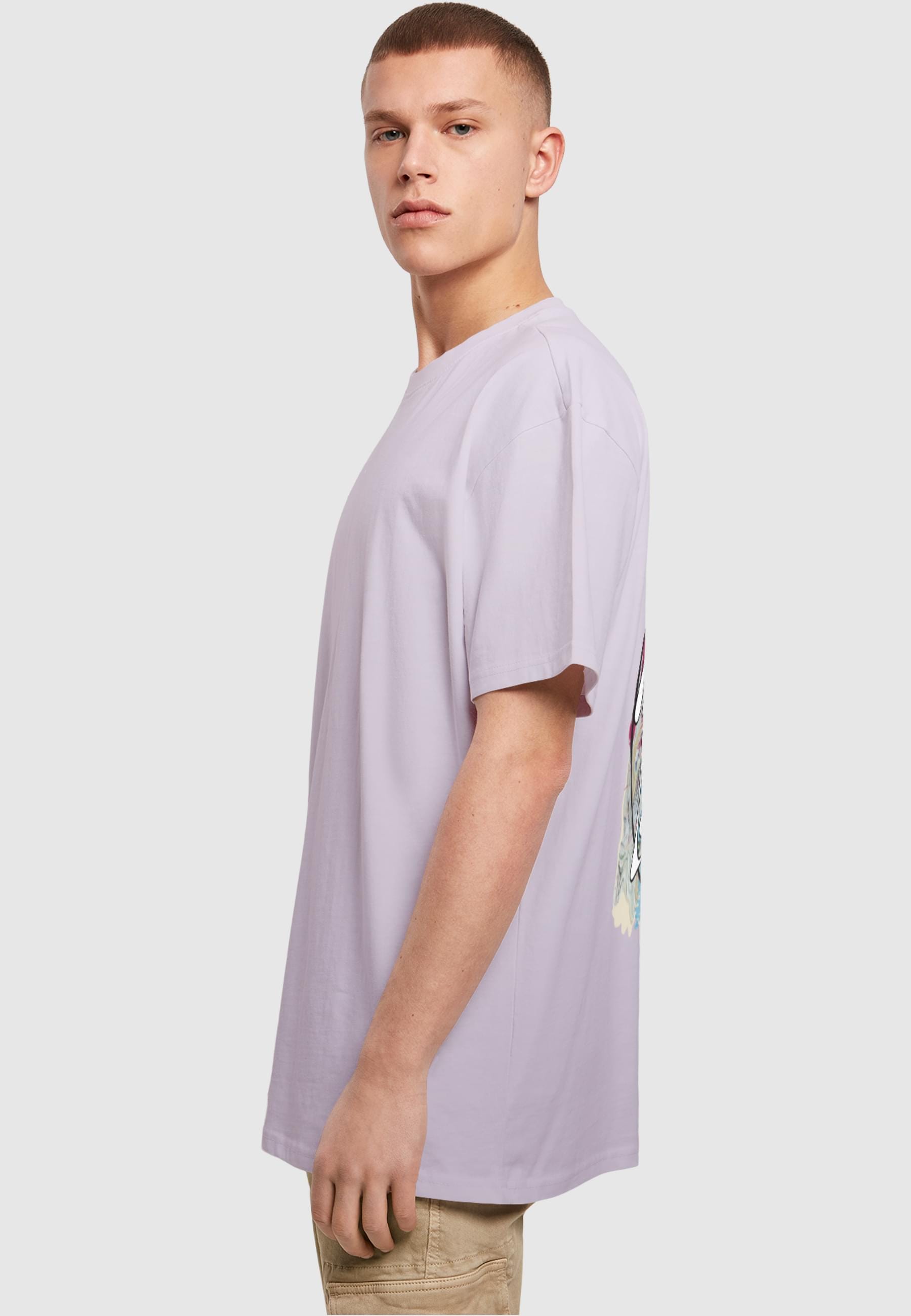Merchcode T-Shirt »Merchcode Herren Random Life Heavy Oversize Tee«, (1 tlg.)