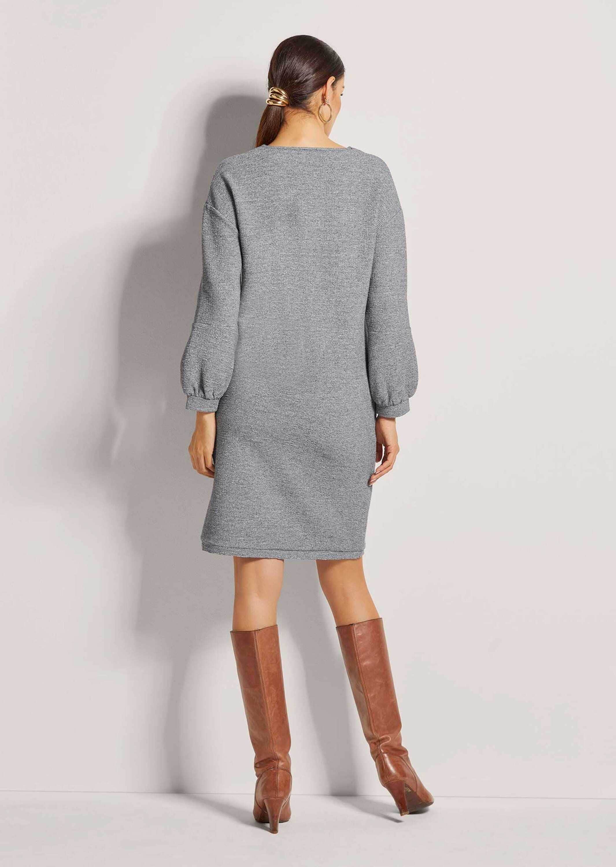 MADELEINE Sommerkleid »Kleid Lässiges Rundhals-Kleid mit Taschen«