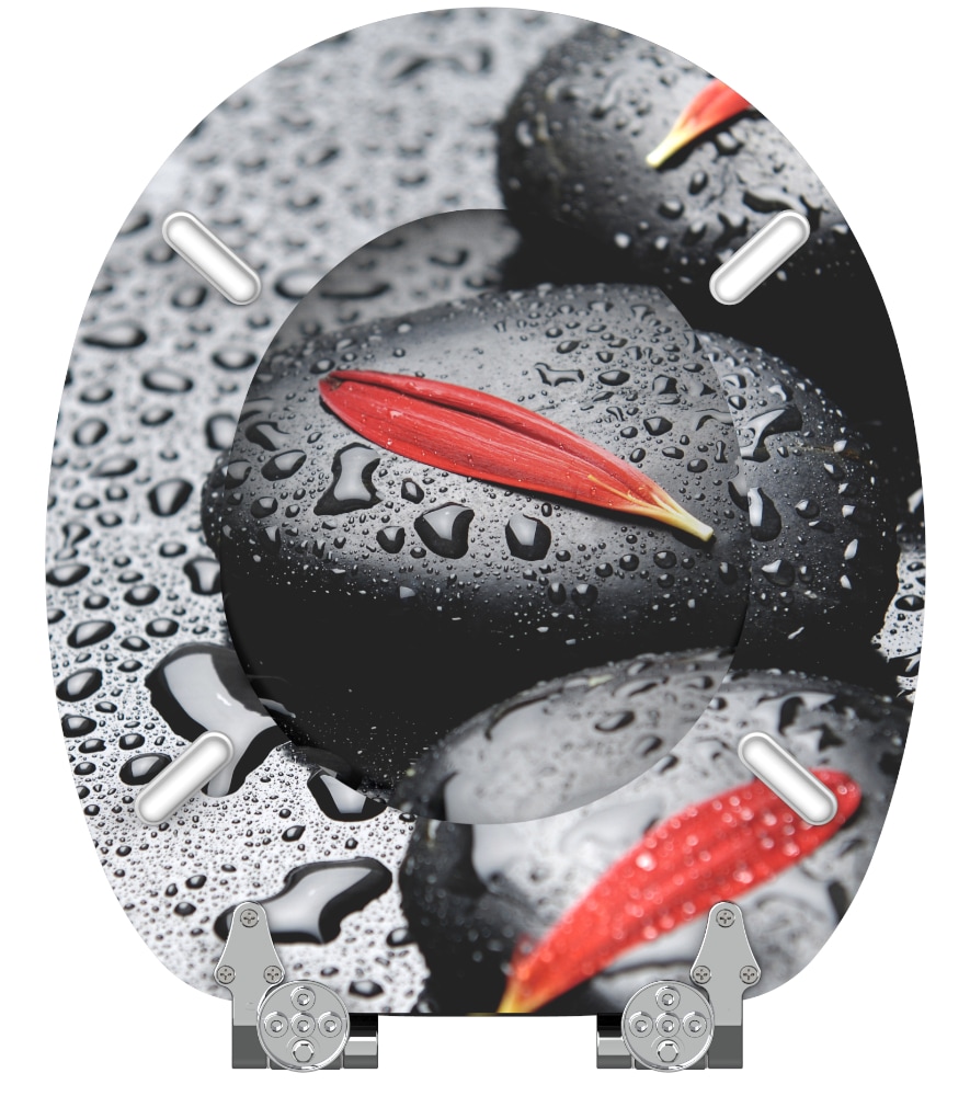 Sanilo Badaccessoire-Set »Elegance« bestehend aus WC-Sitz, Badteppich, Stöpsel, Seifenspender, WC-Bürste